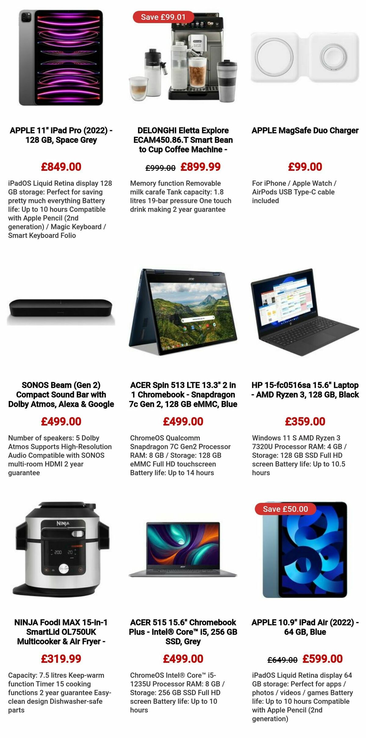 Currys Offers from 7 March