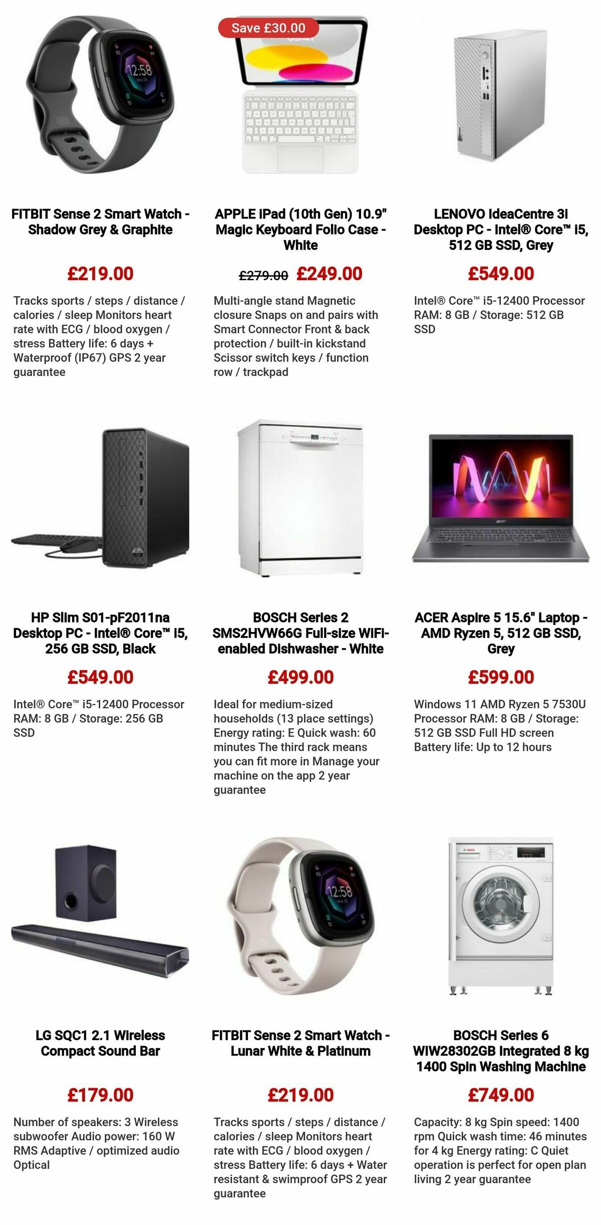 Currys Offers from 7 March