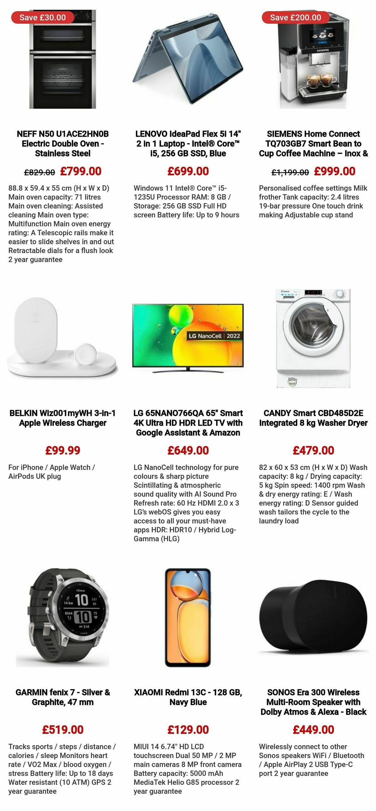 Currys Offers from 7 March