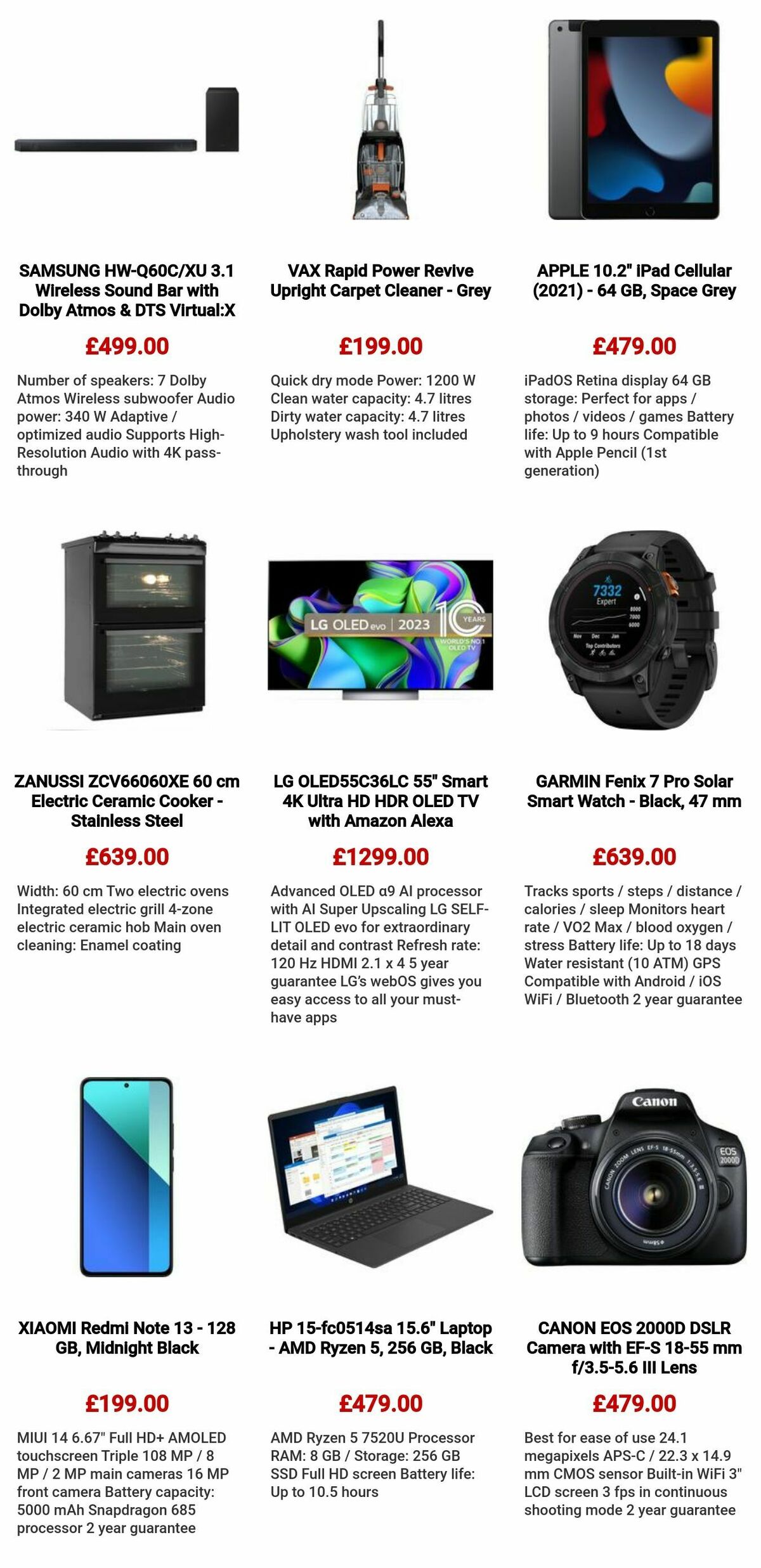 Currys Offers from 7 March