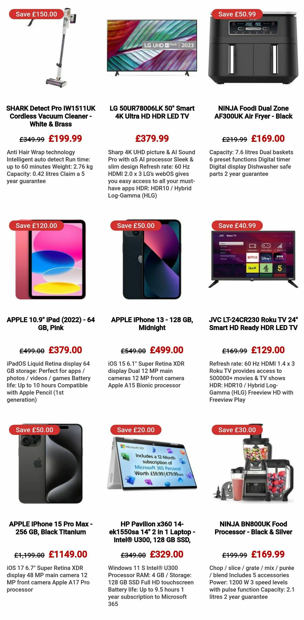 Currys Offers from 7 March