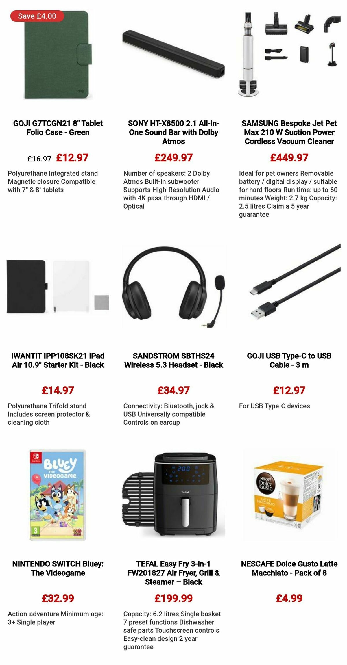 Currys Offers from 28 March