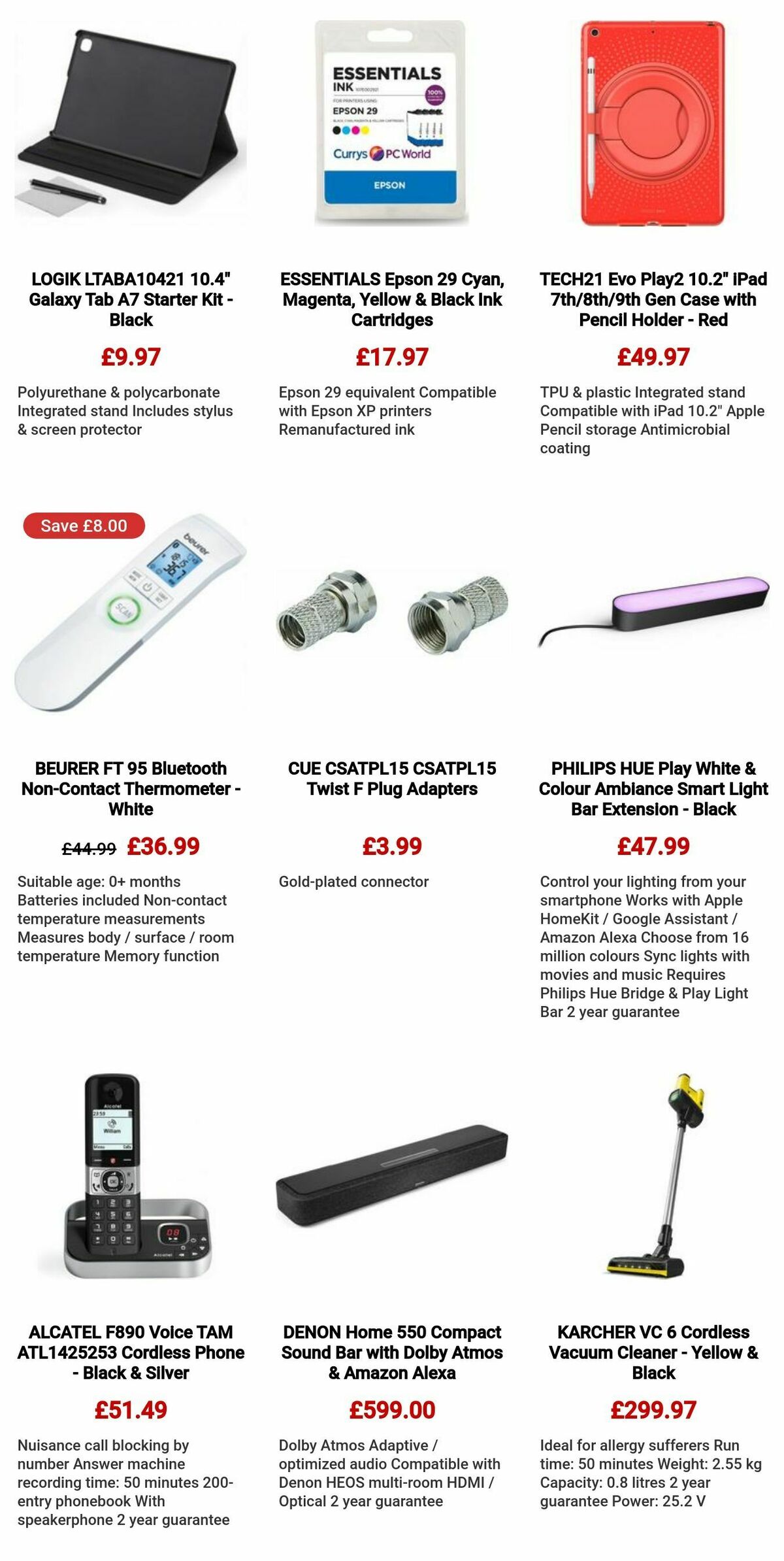 Currys Offers from 28 March