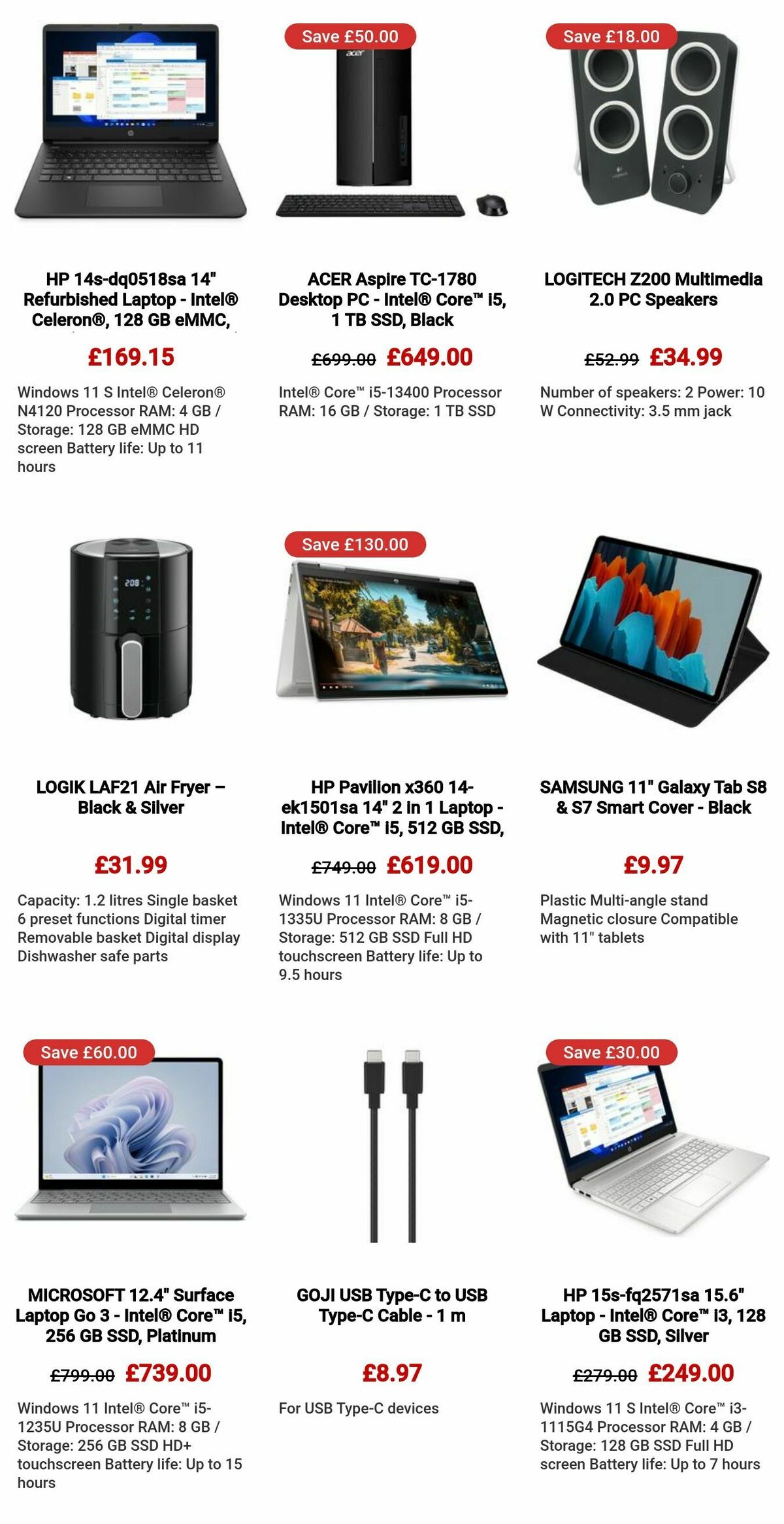 Currys Offers from 28 March