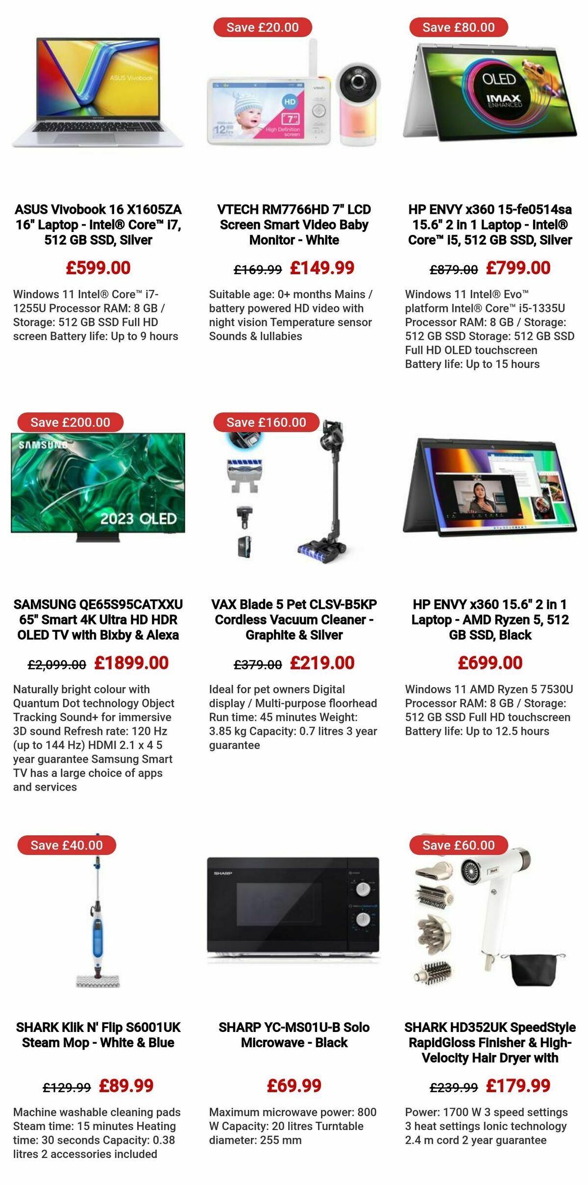 Currys Offers from 25 April