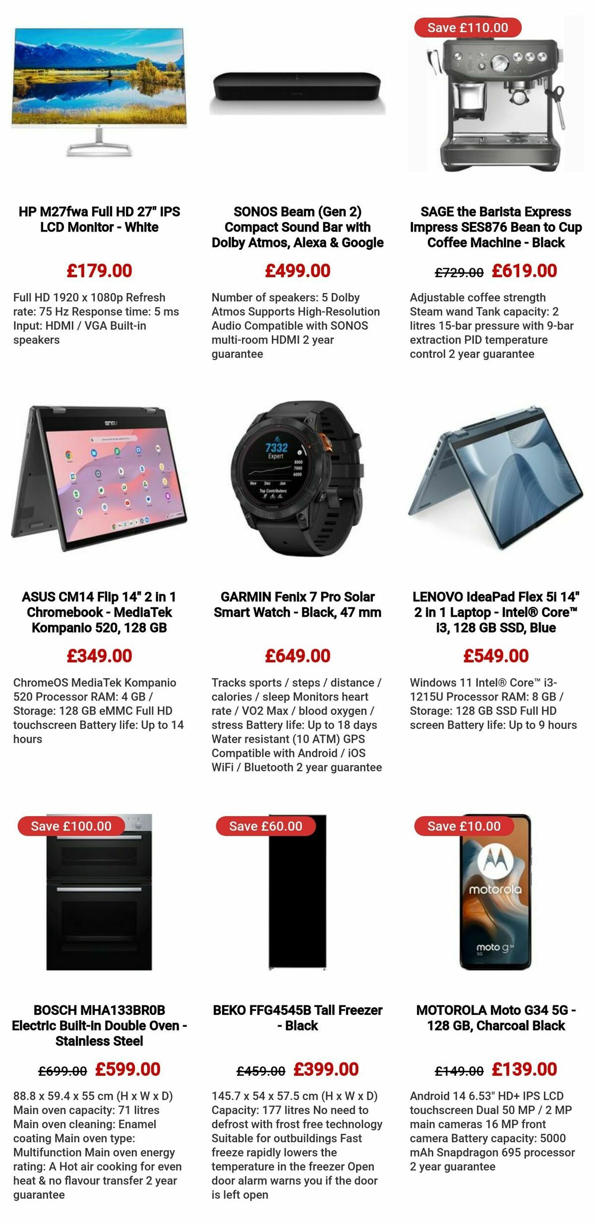 Currys Offers from 9 May