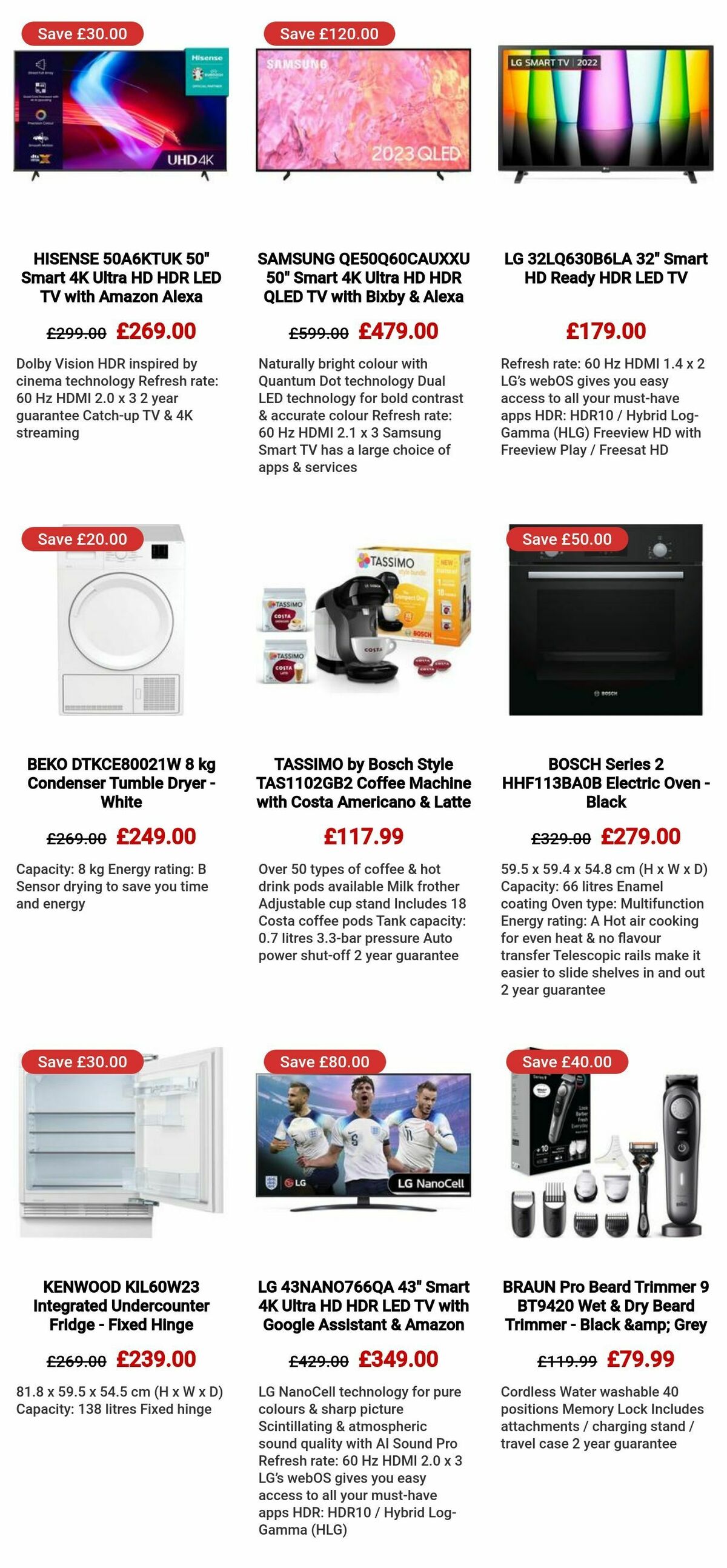 Currys Offers from 23 May