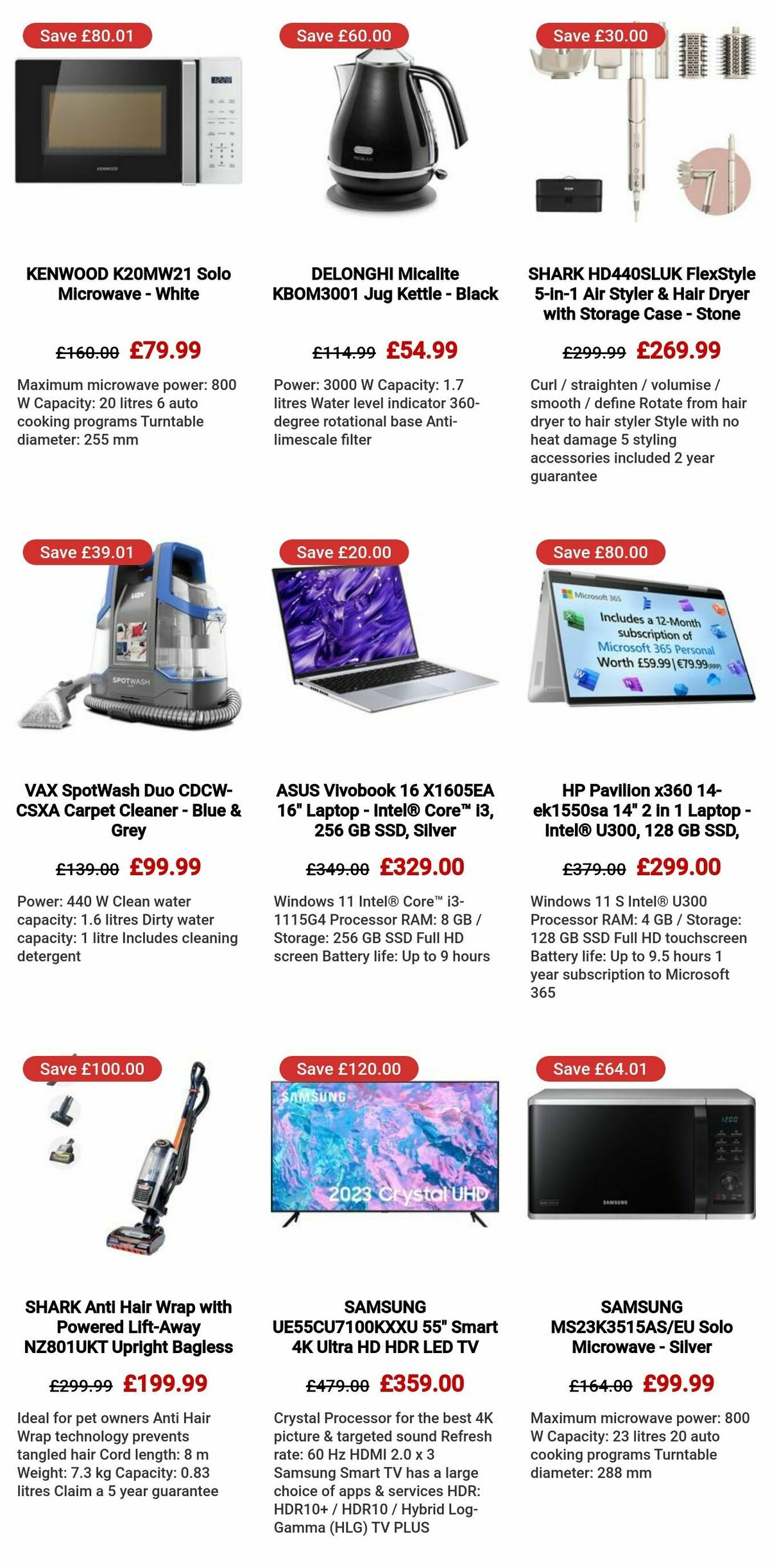 Currys Offers from 23 May