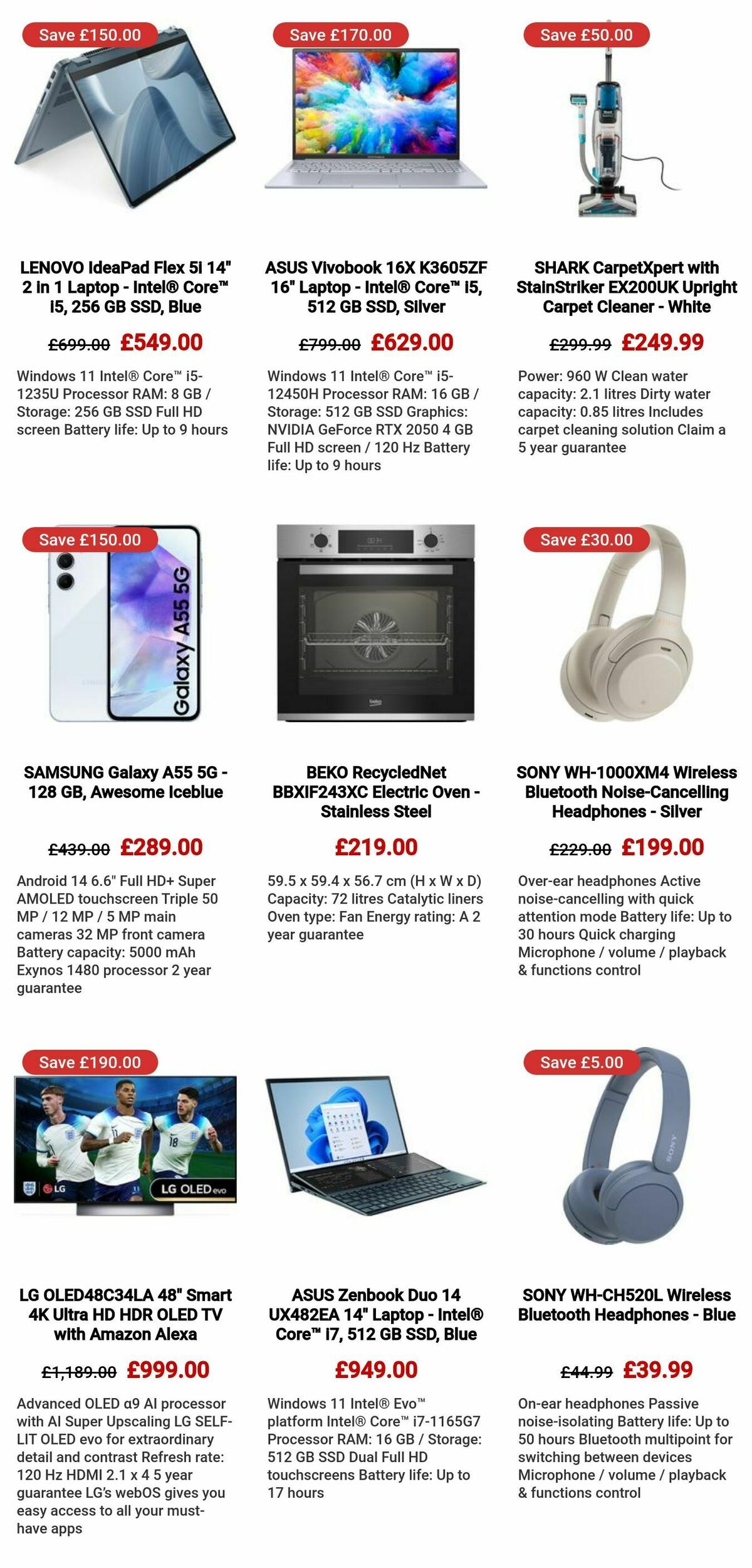 Currys Offers from 23 May