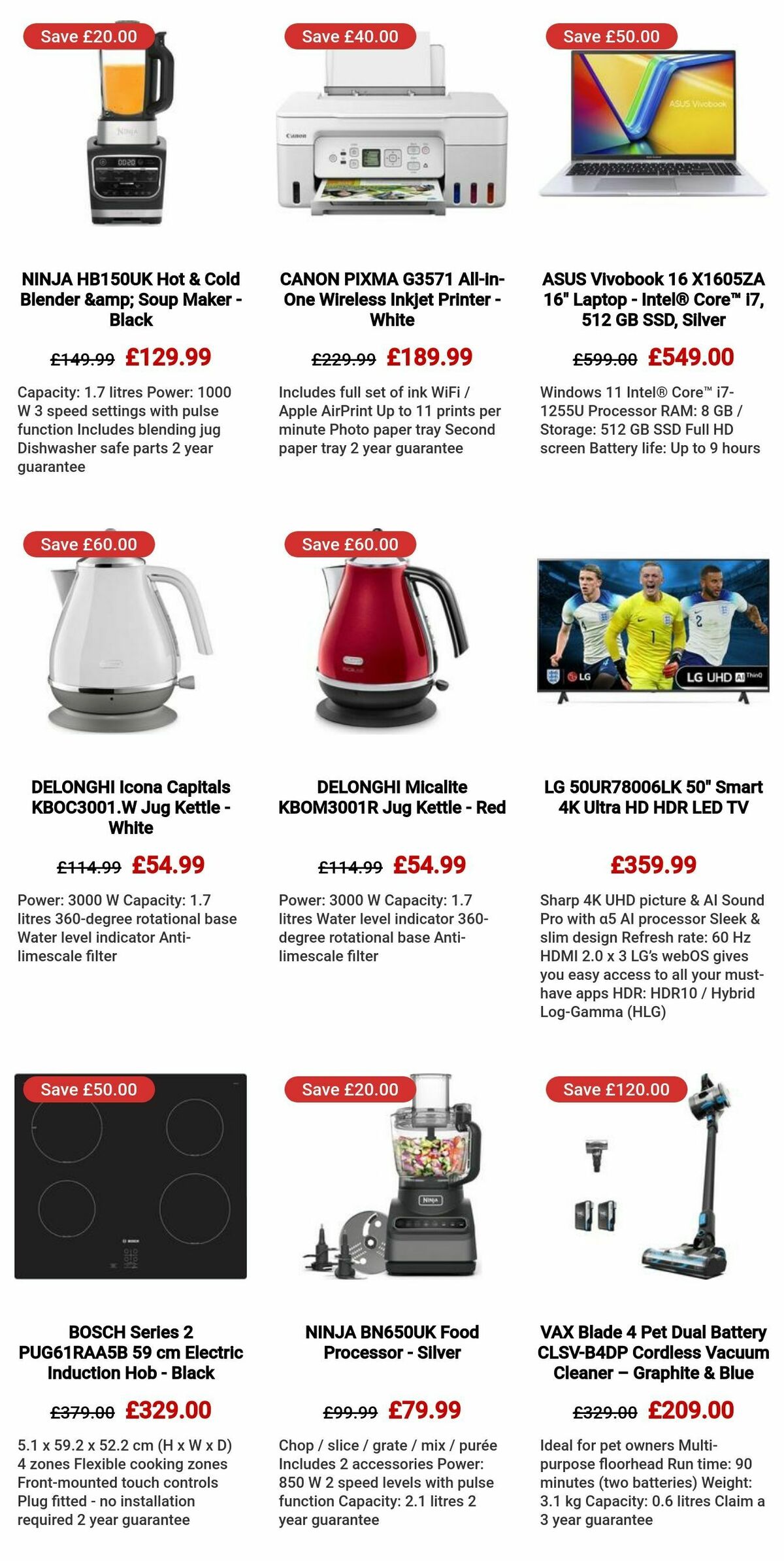 Currys Offers from 23 May