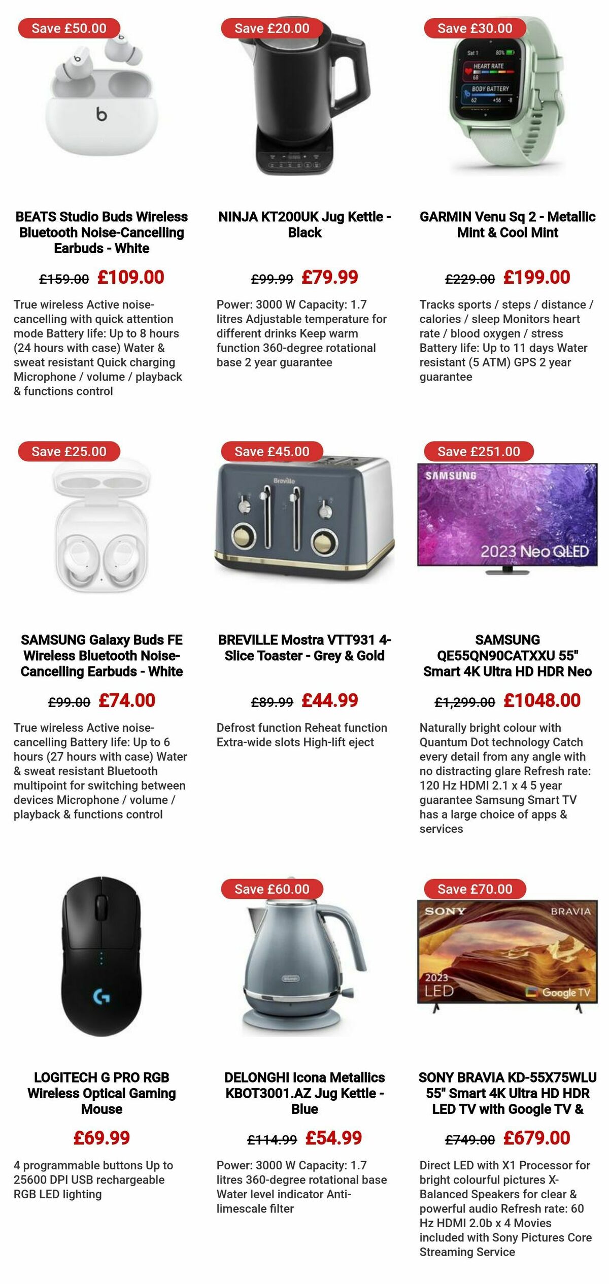 Currys Offers from 23 May