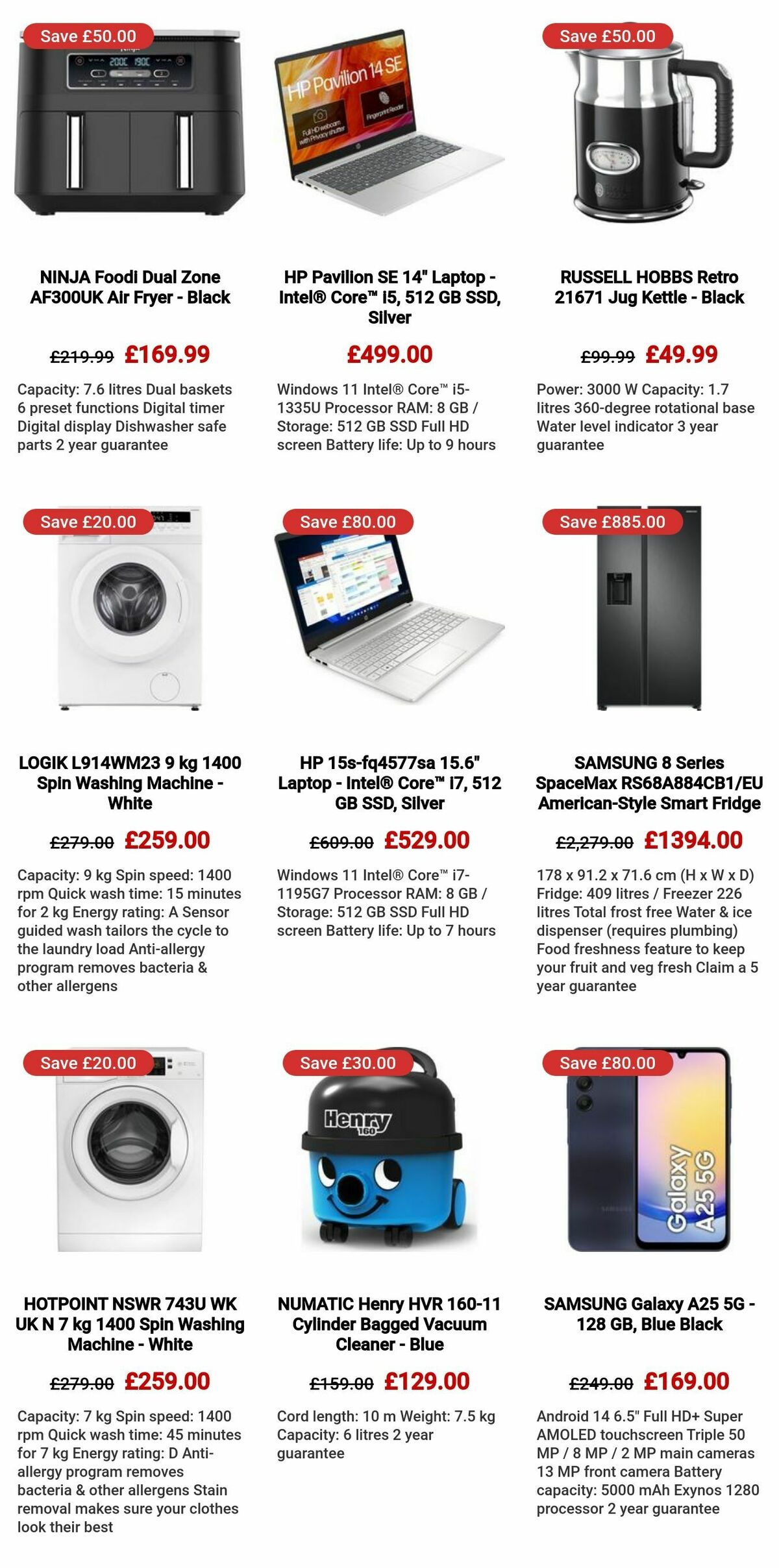 Currys Offers from 23 May