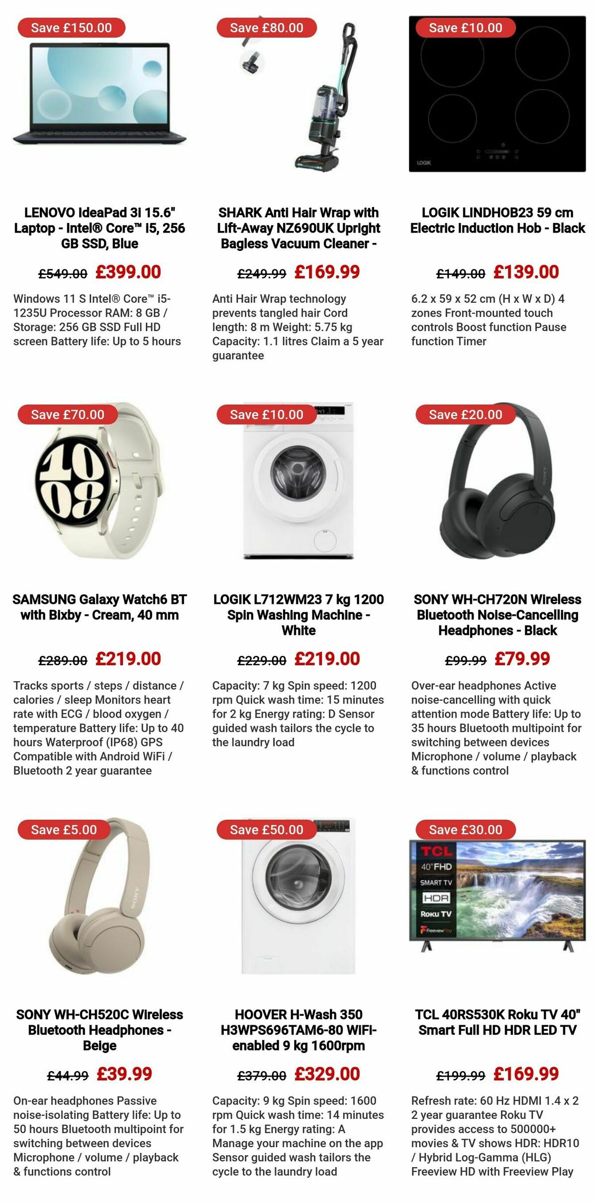 Currys Offers from 23 May