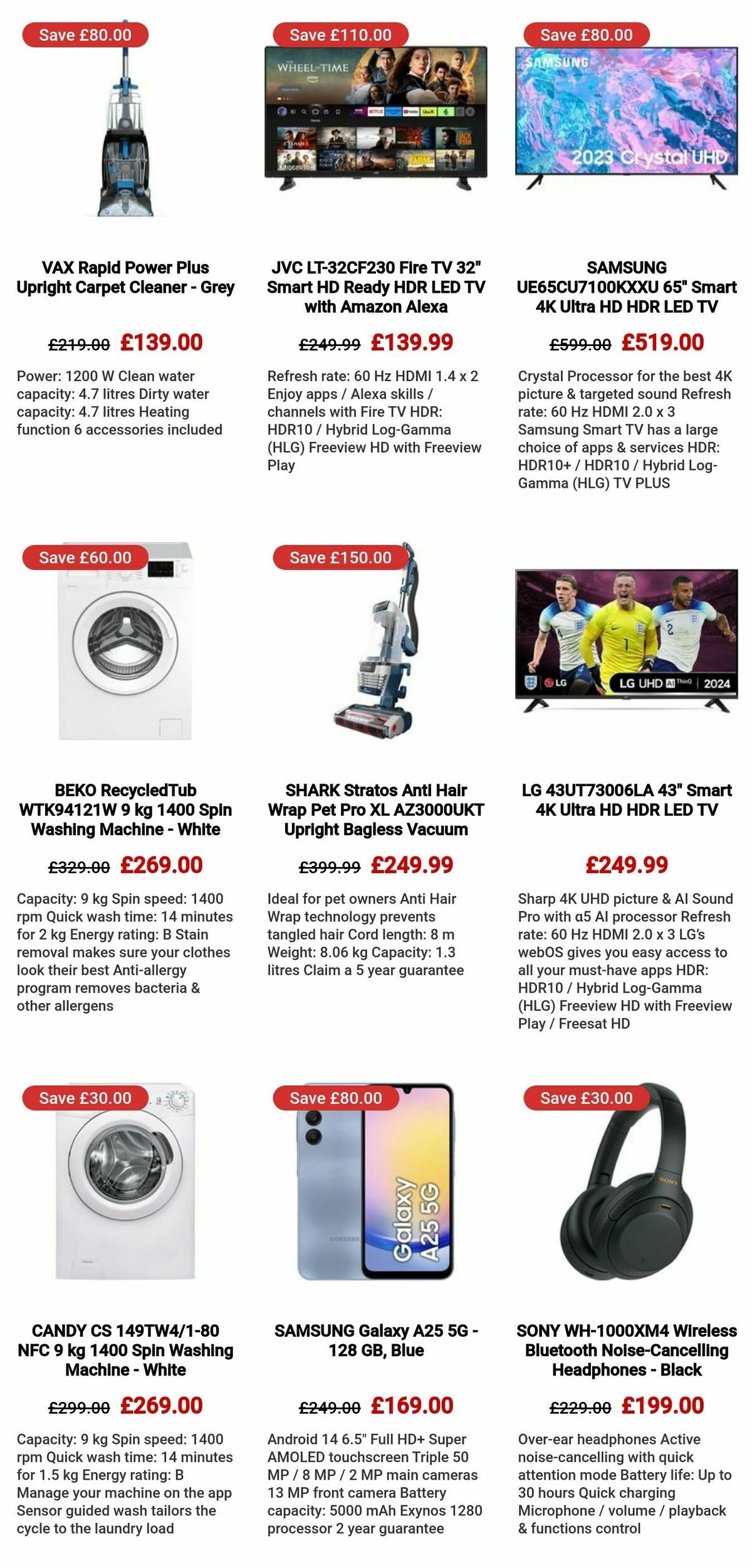 Currys Offers from 23 May