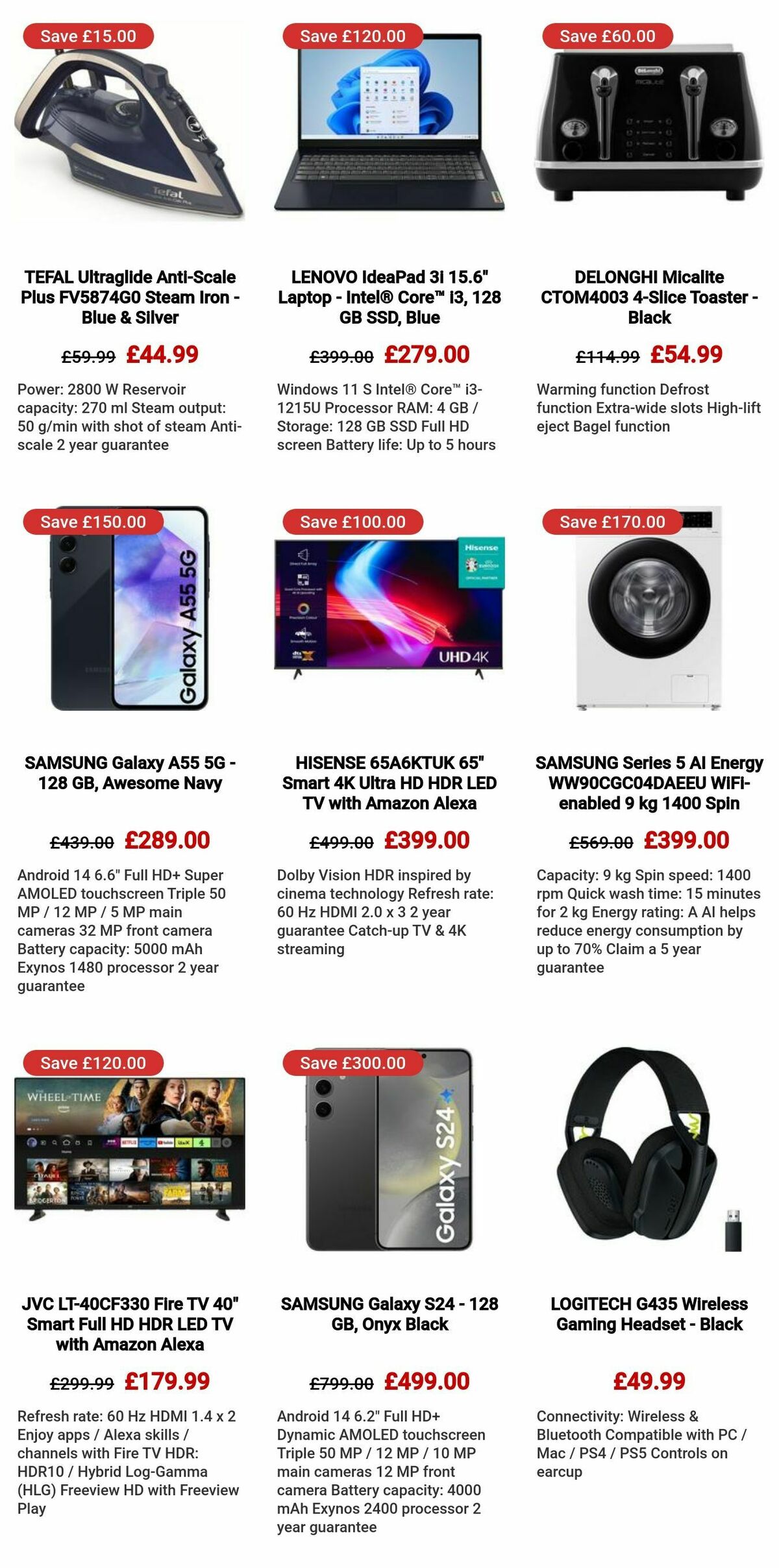 Currys Offers from 23 May