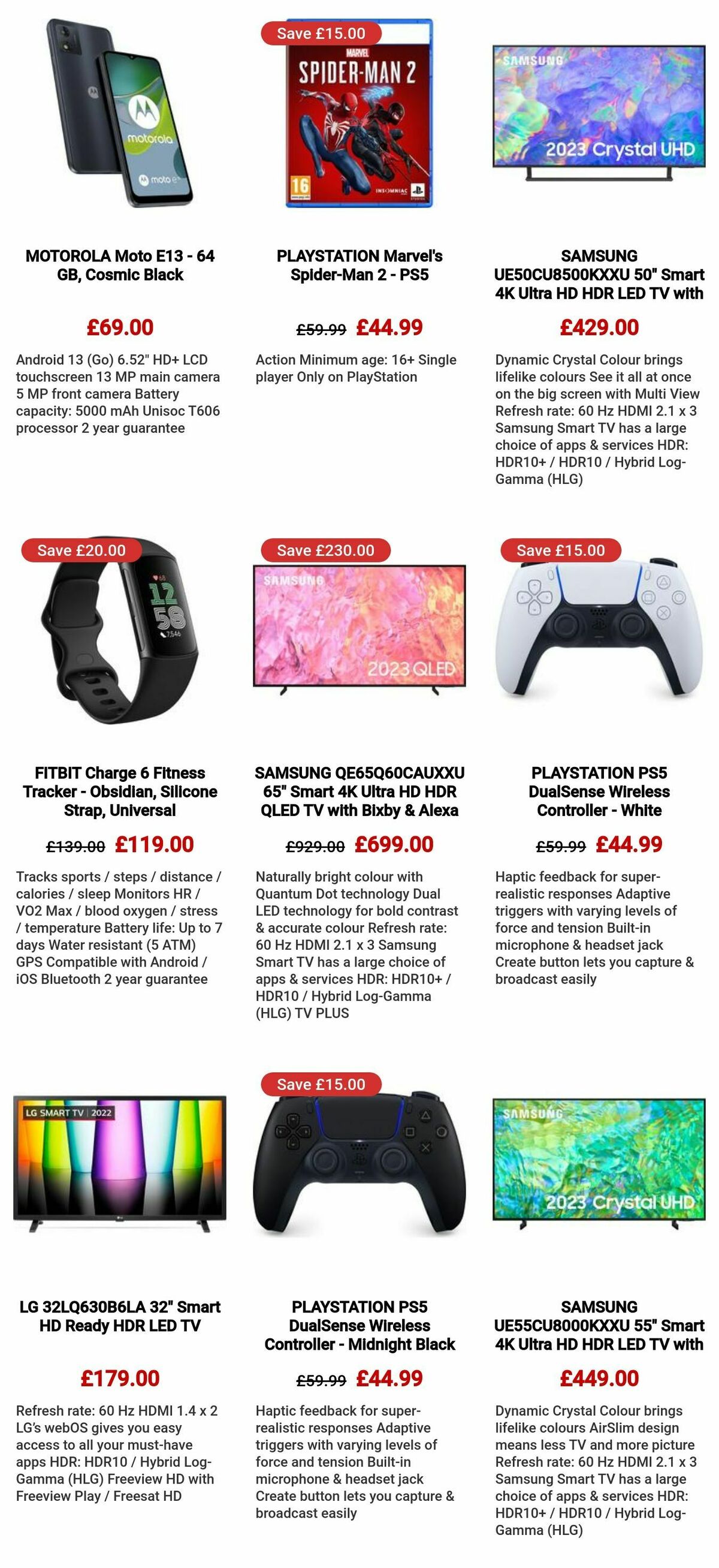 Currys Offers from 6 June