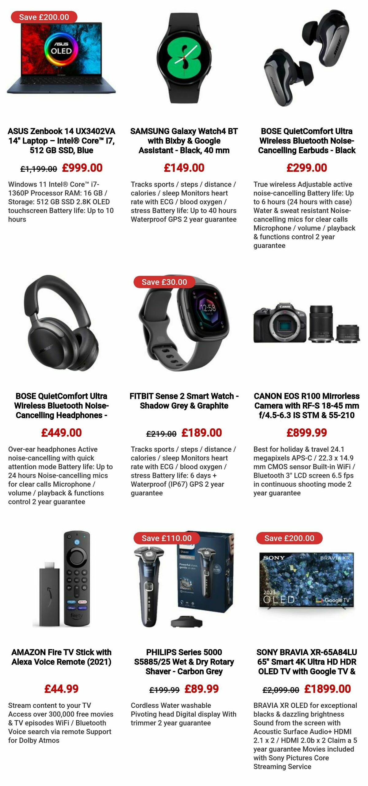 Currys Offers from 6 June