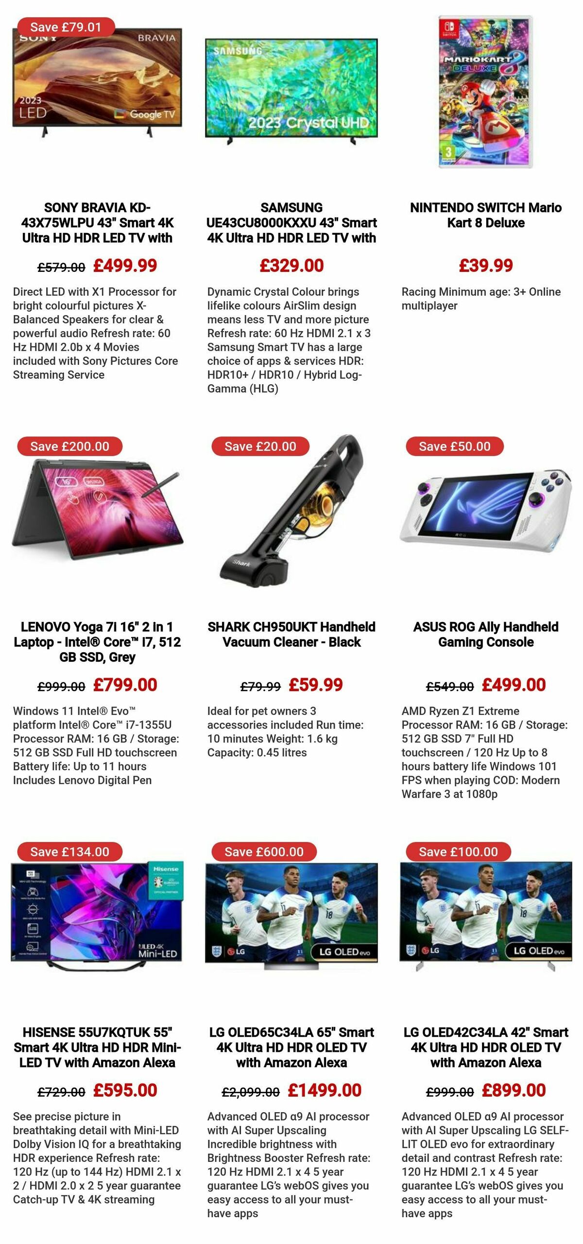 Currys Offers from 6 June