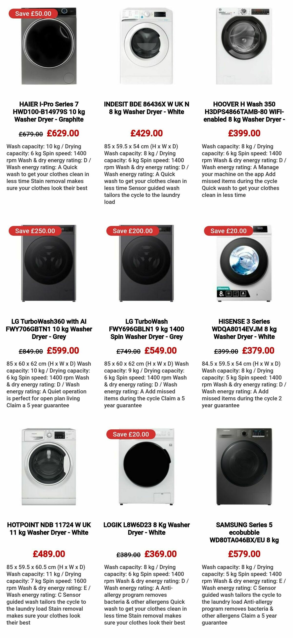 Currys Offers from 6 June