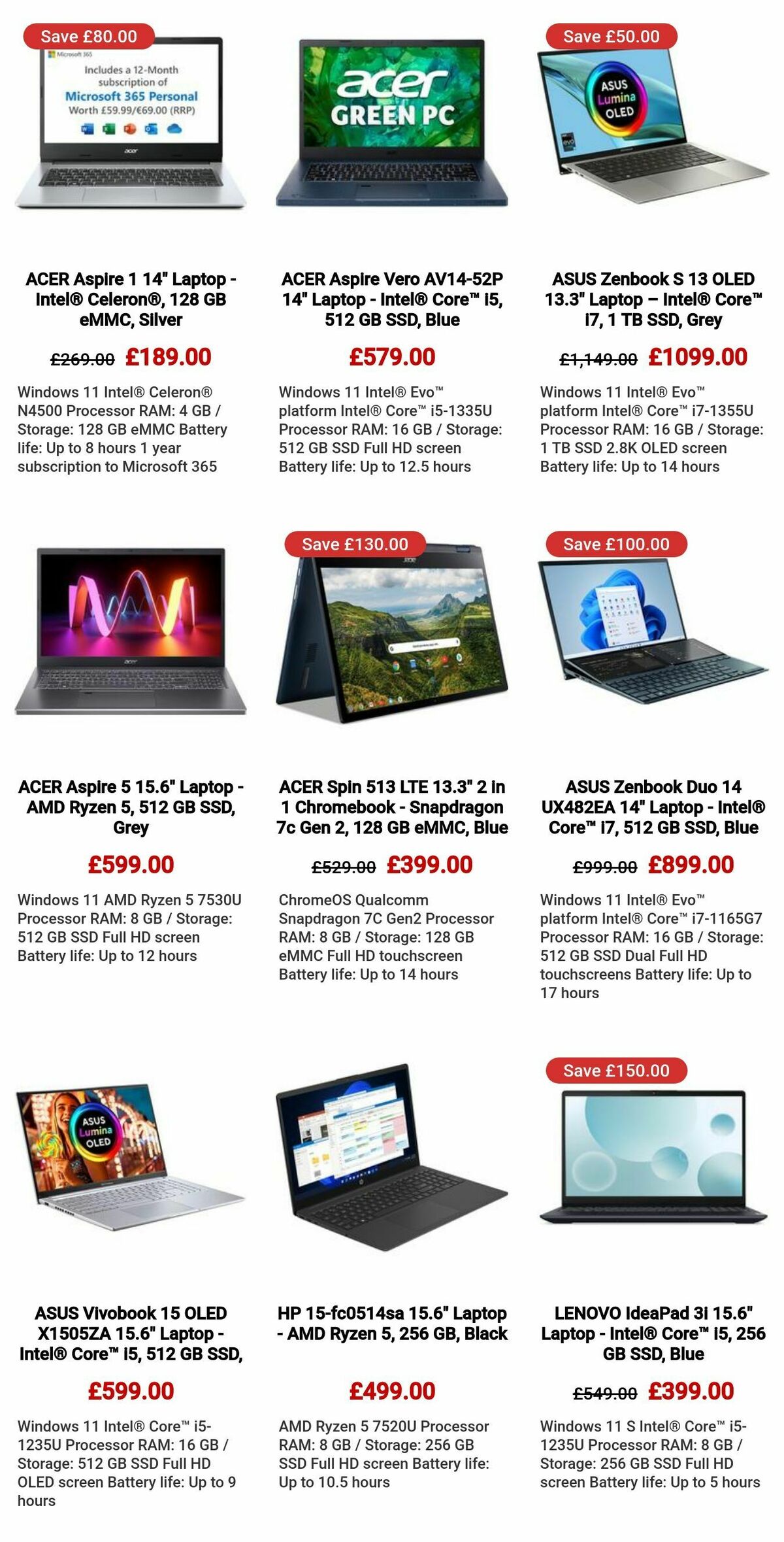 Currys Offers from 6 June