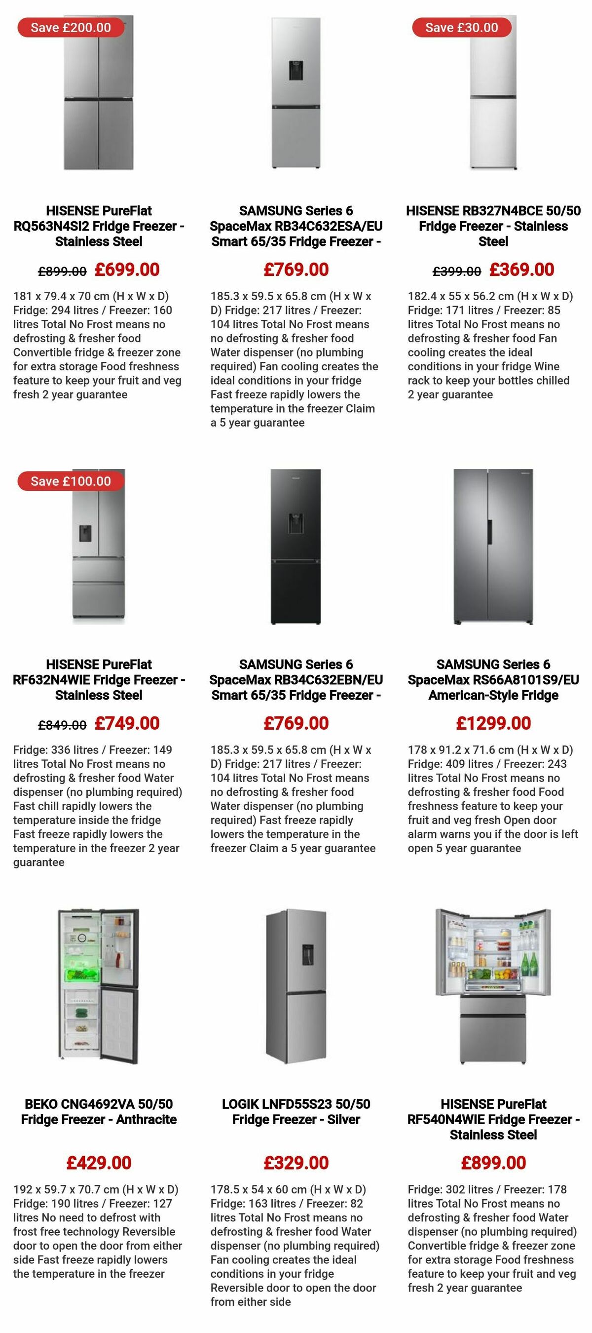 Currys Offers from 6 June