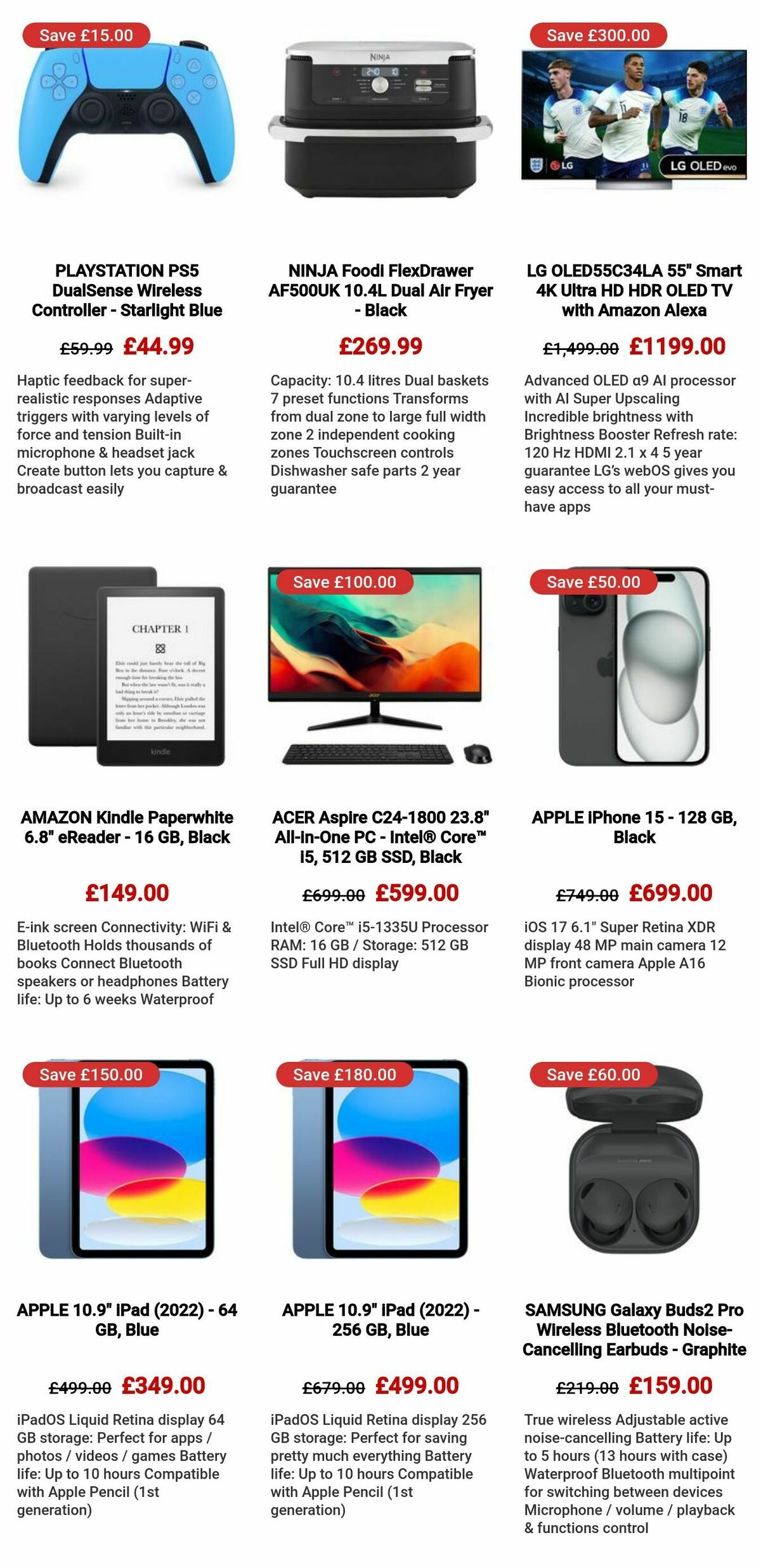 Currys Offers from 6 June