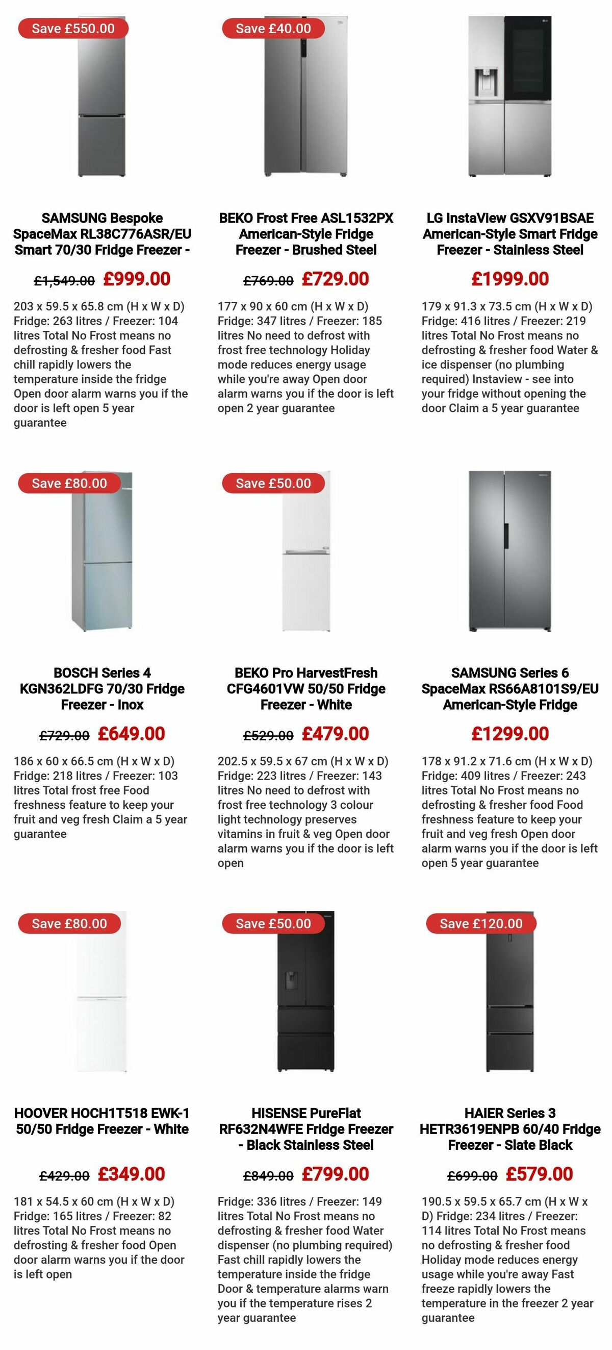 Currys Offers from 20 June