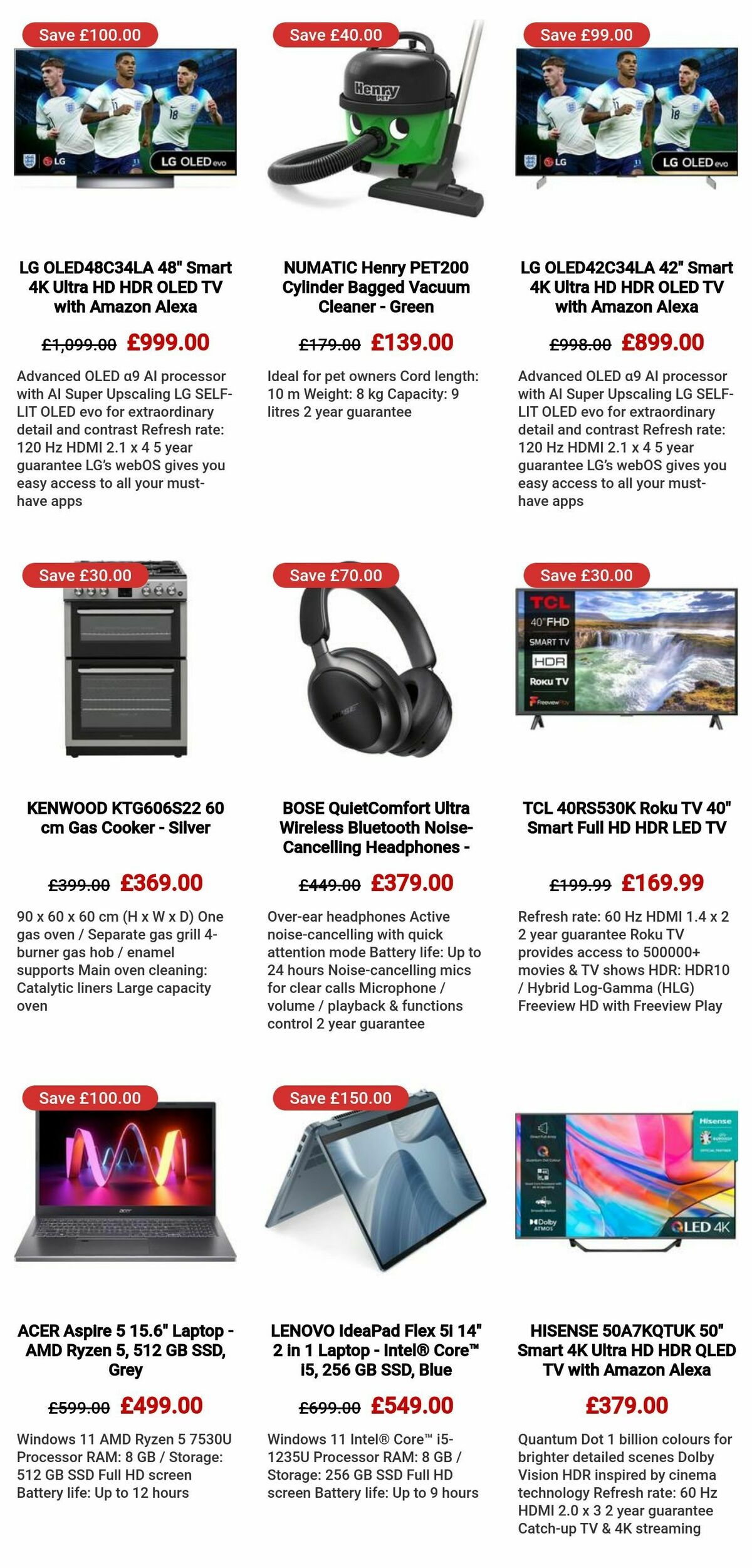 Currys Offers from 4 July