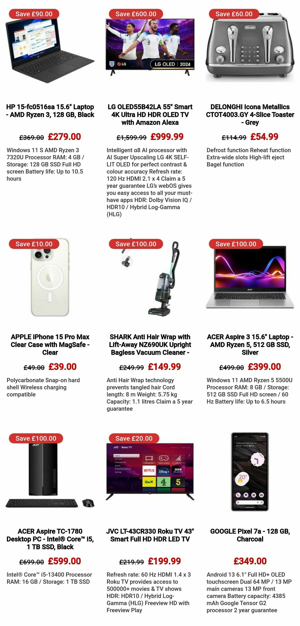 Currys Offers from 4 July