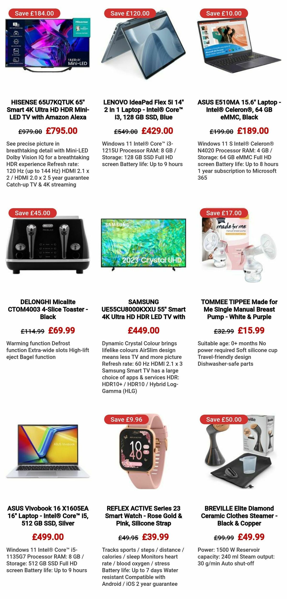 Currys Offers from 4 July