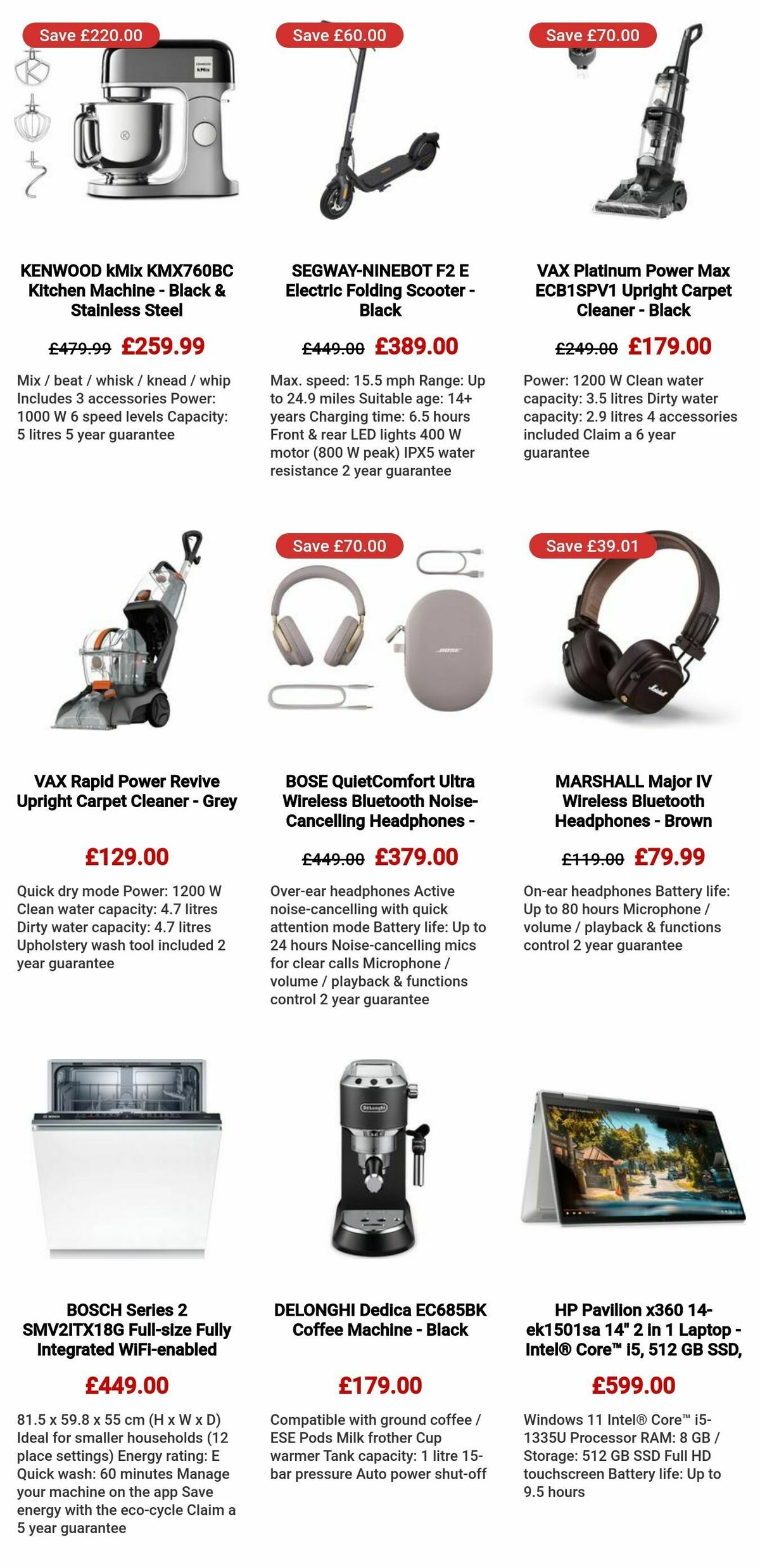 Currys Offers from 4 July