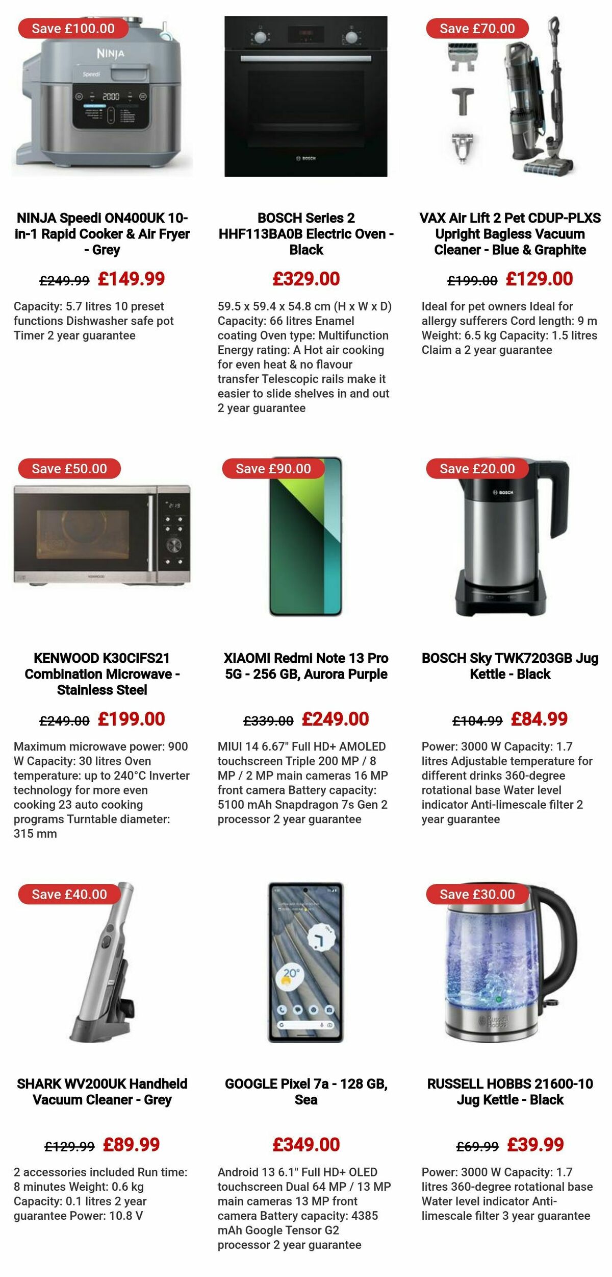 Currys Offers from 4 July