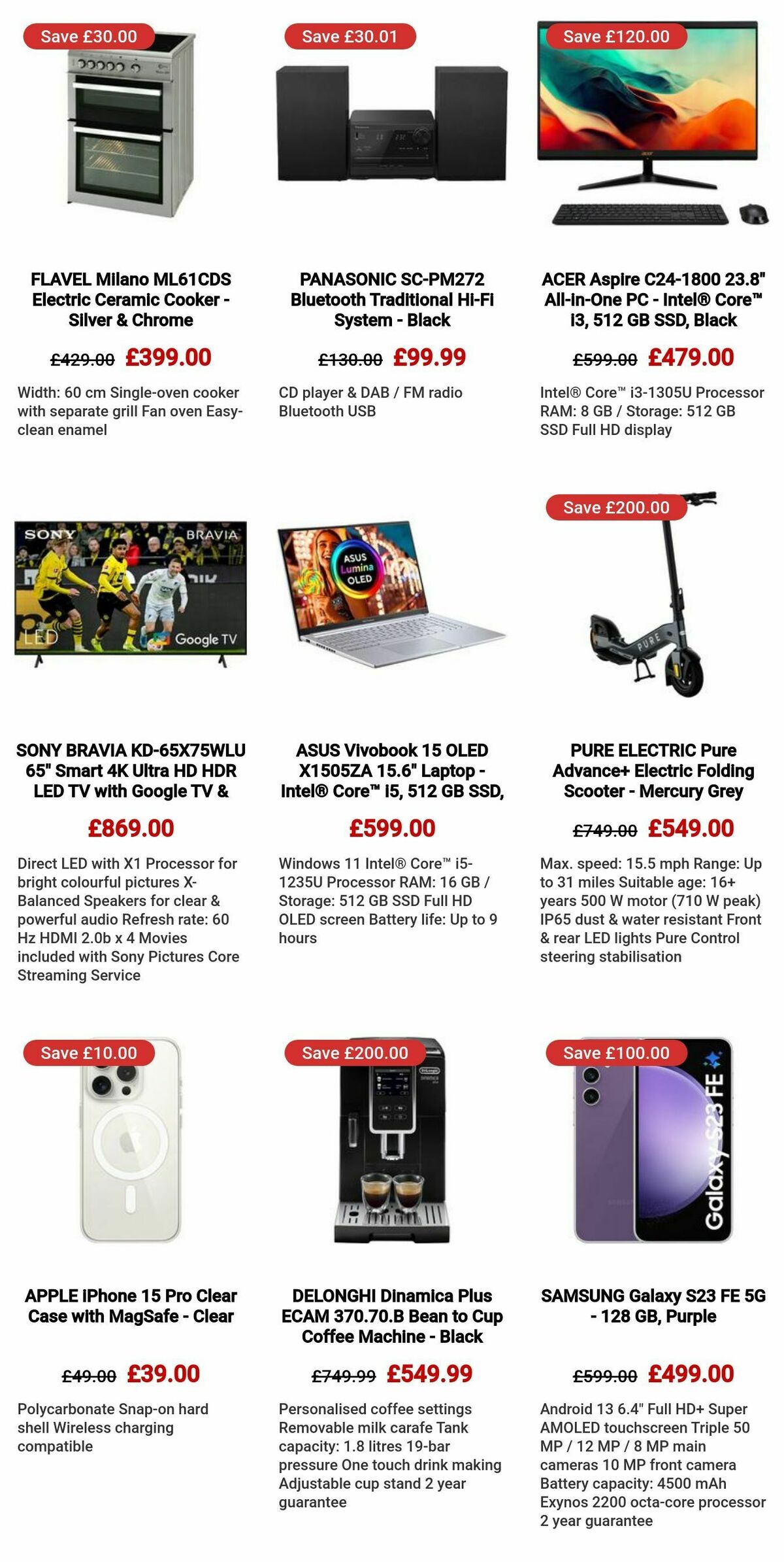 Currys Offers from 4 July