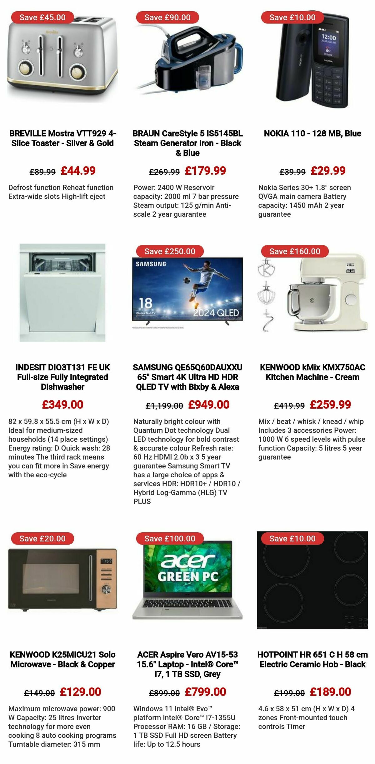 Currys Offers from 4 July