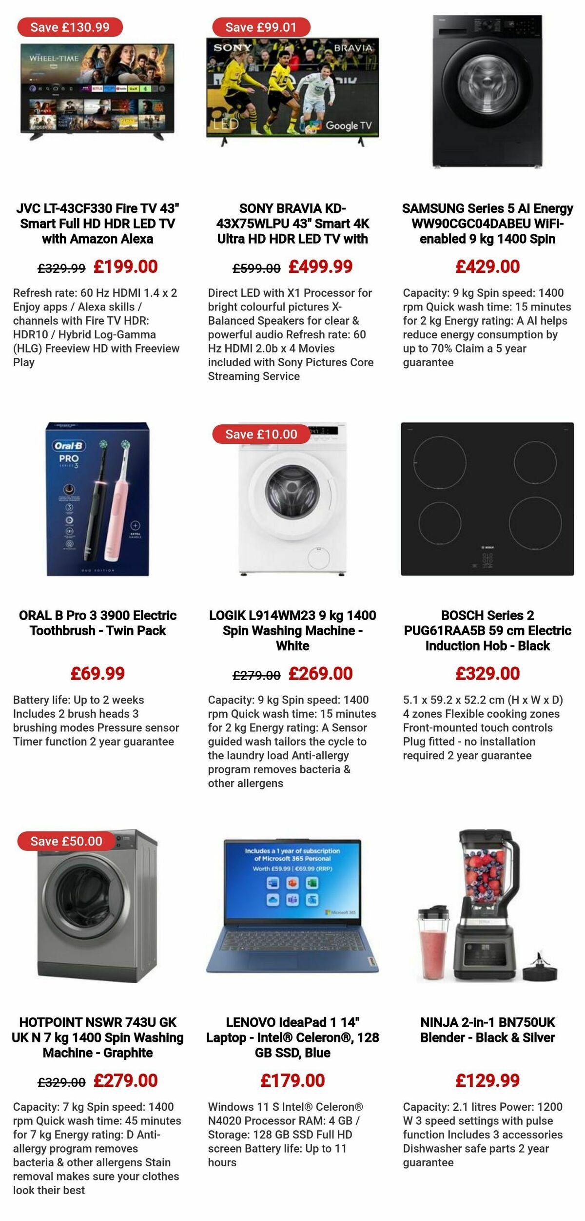 Currys Offers from 4 July