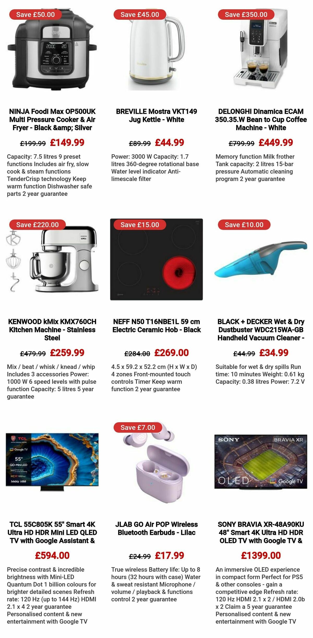 Currys Offers from 4 July