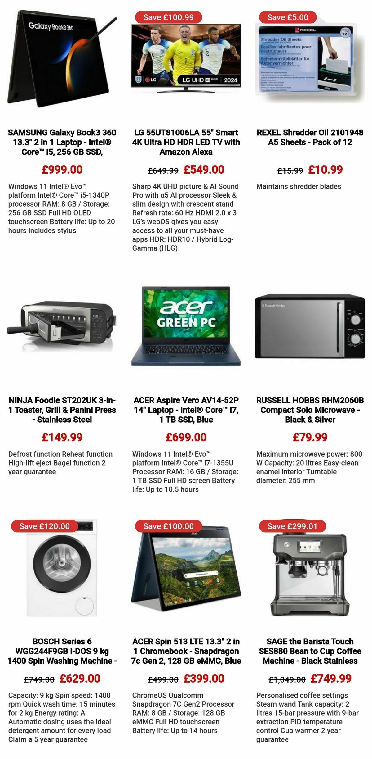 Currys Offers from 4 July