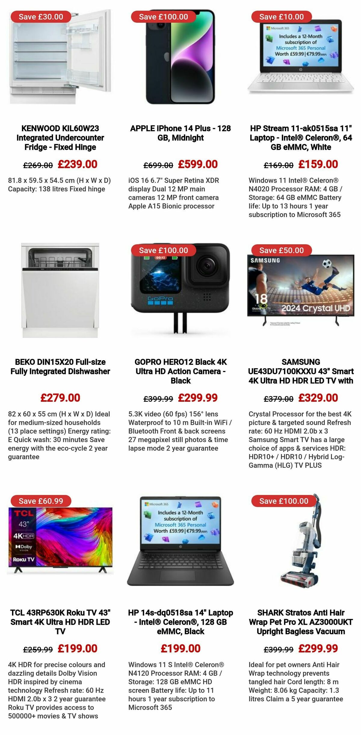 Currys Offers from 4 July