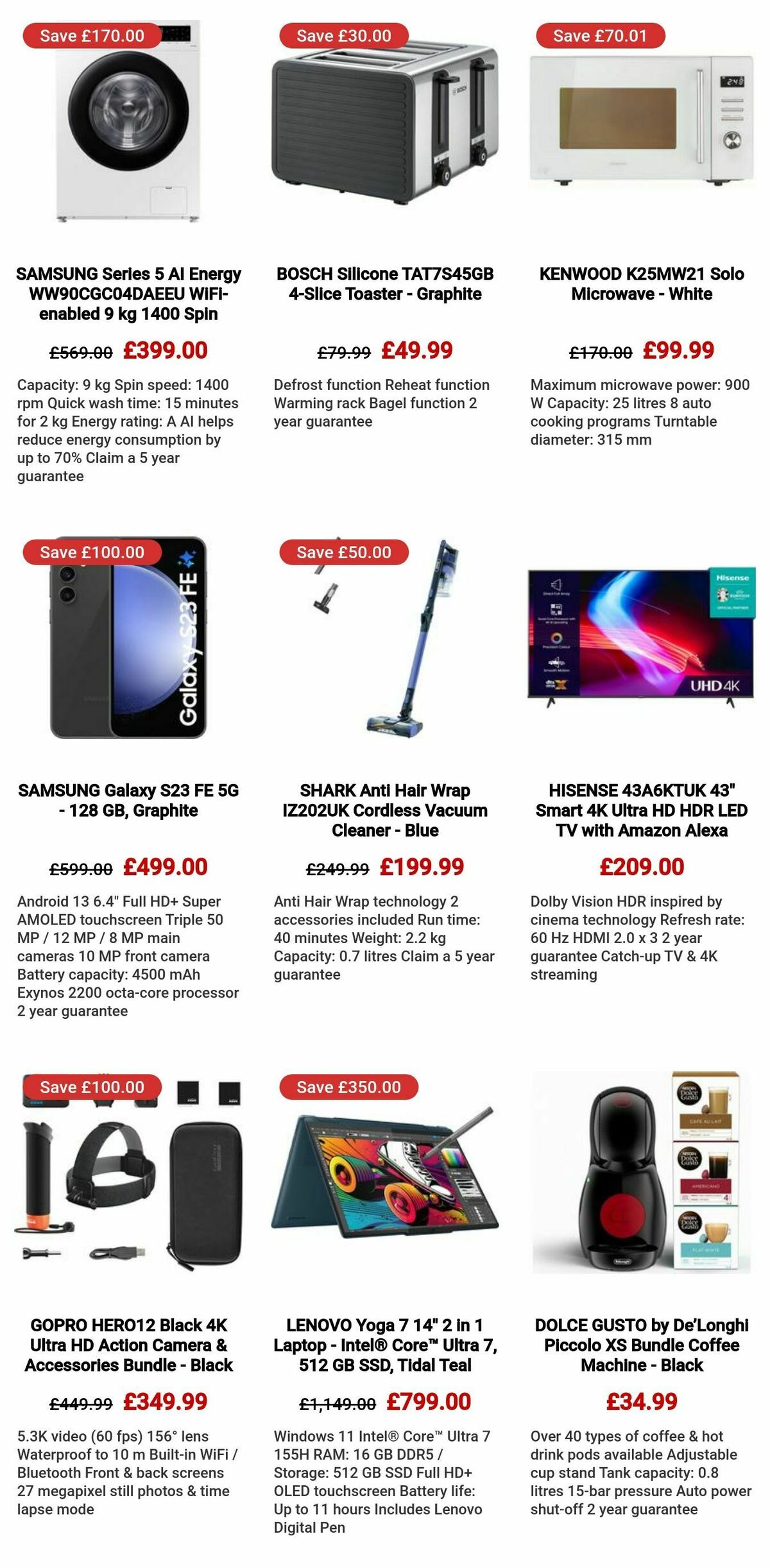 Currys Offers from 4 July