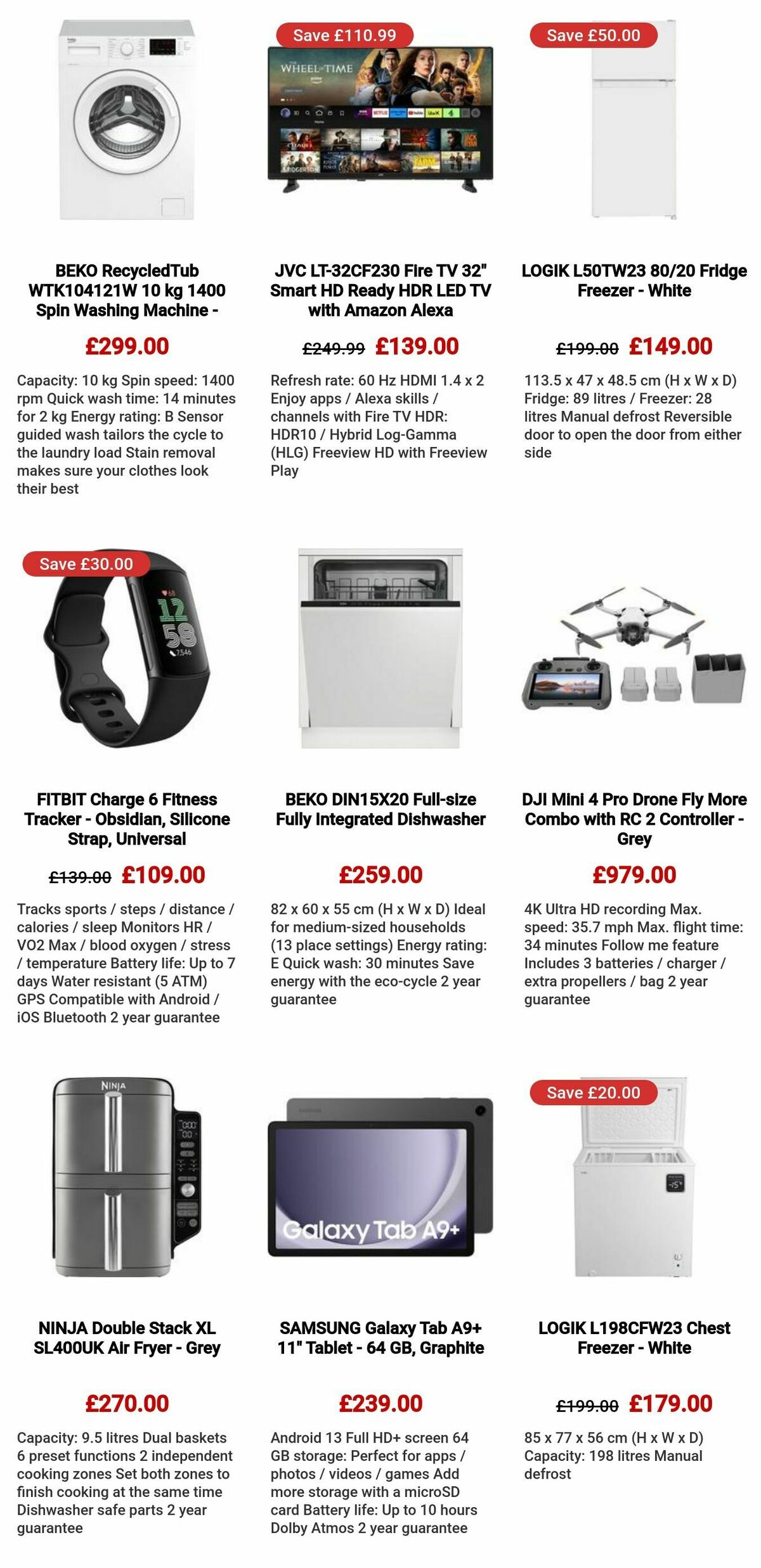 Currys Offers from 25 July