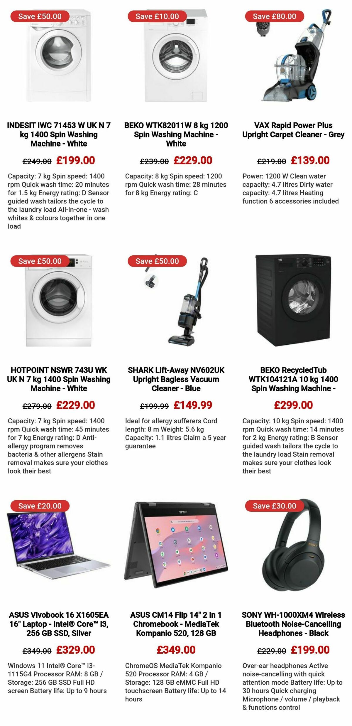 Currys Offers from 25 July