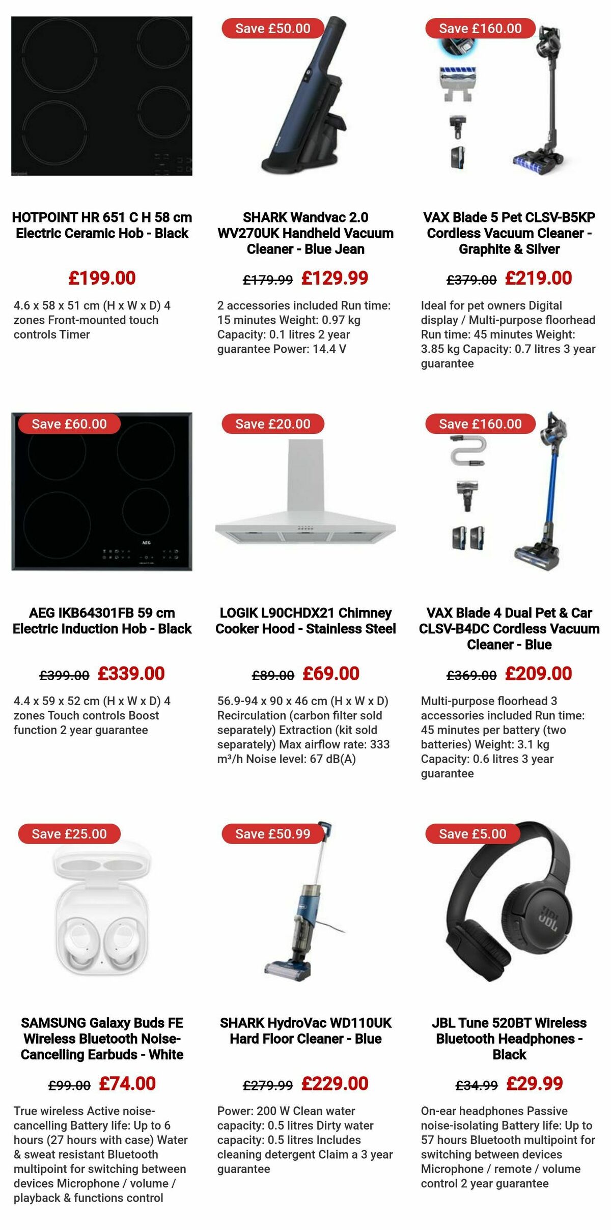 Currys Offers from 8 August