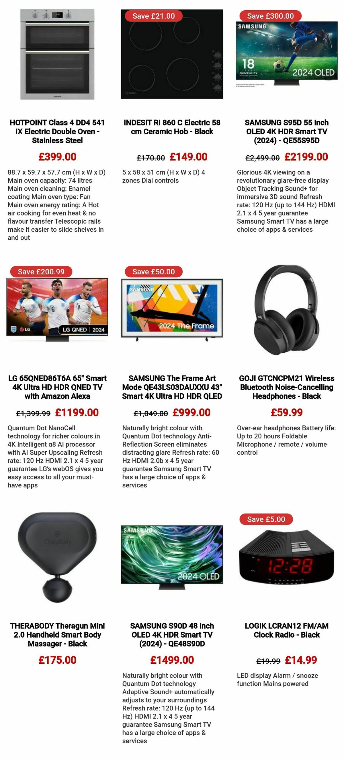 Currys Offers from 8 August