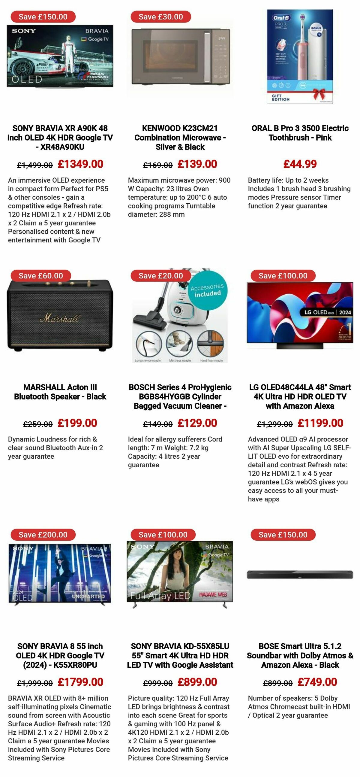 Currys Offers from 14 August