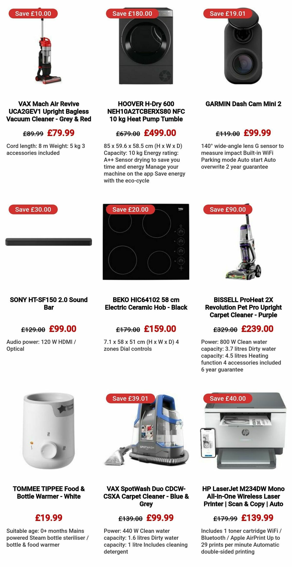 Currys Offers from 14 August