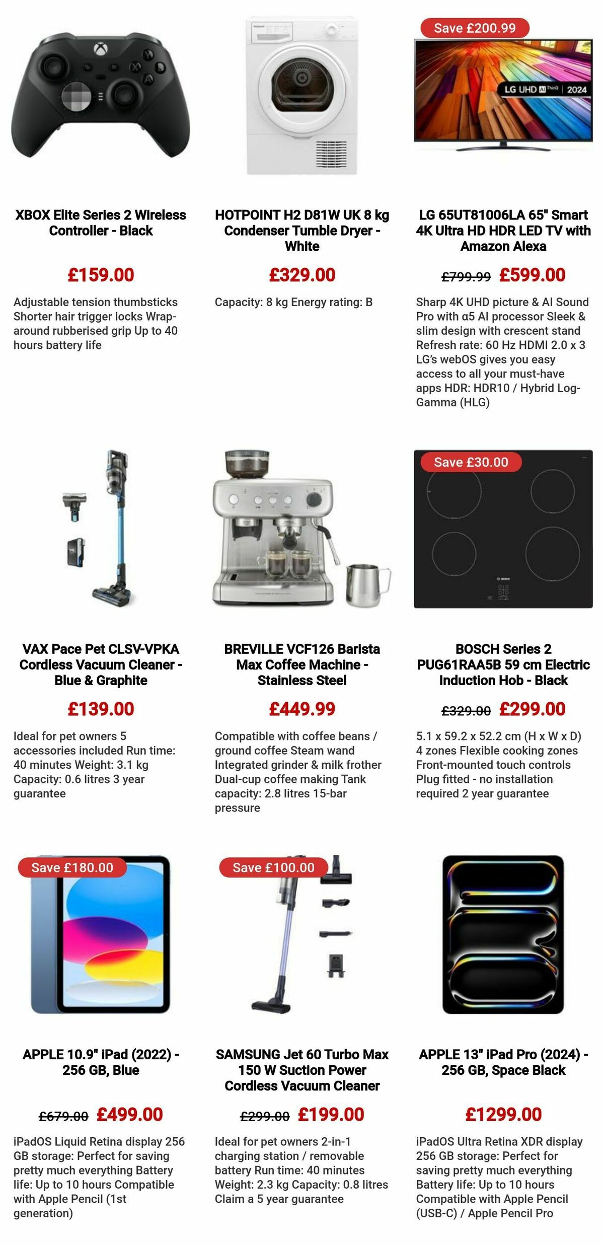 Currys Offers from 5 September