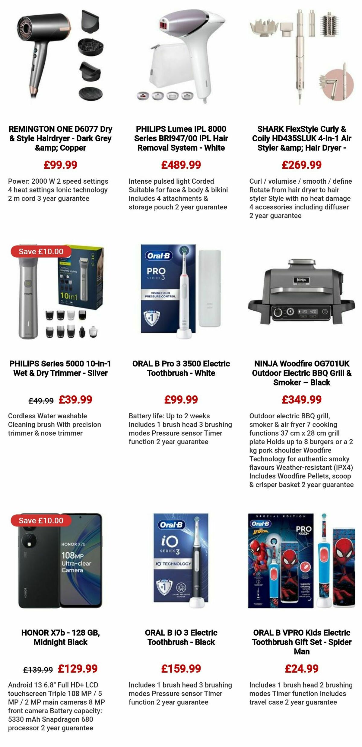 Currys Offers from 10 October