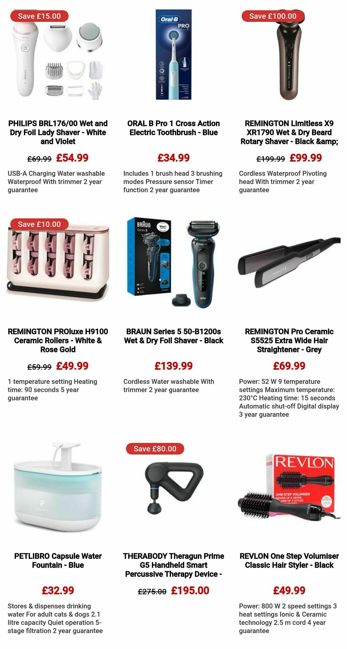 Currys Offers from 10 October