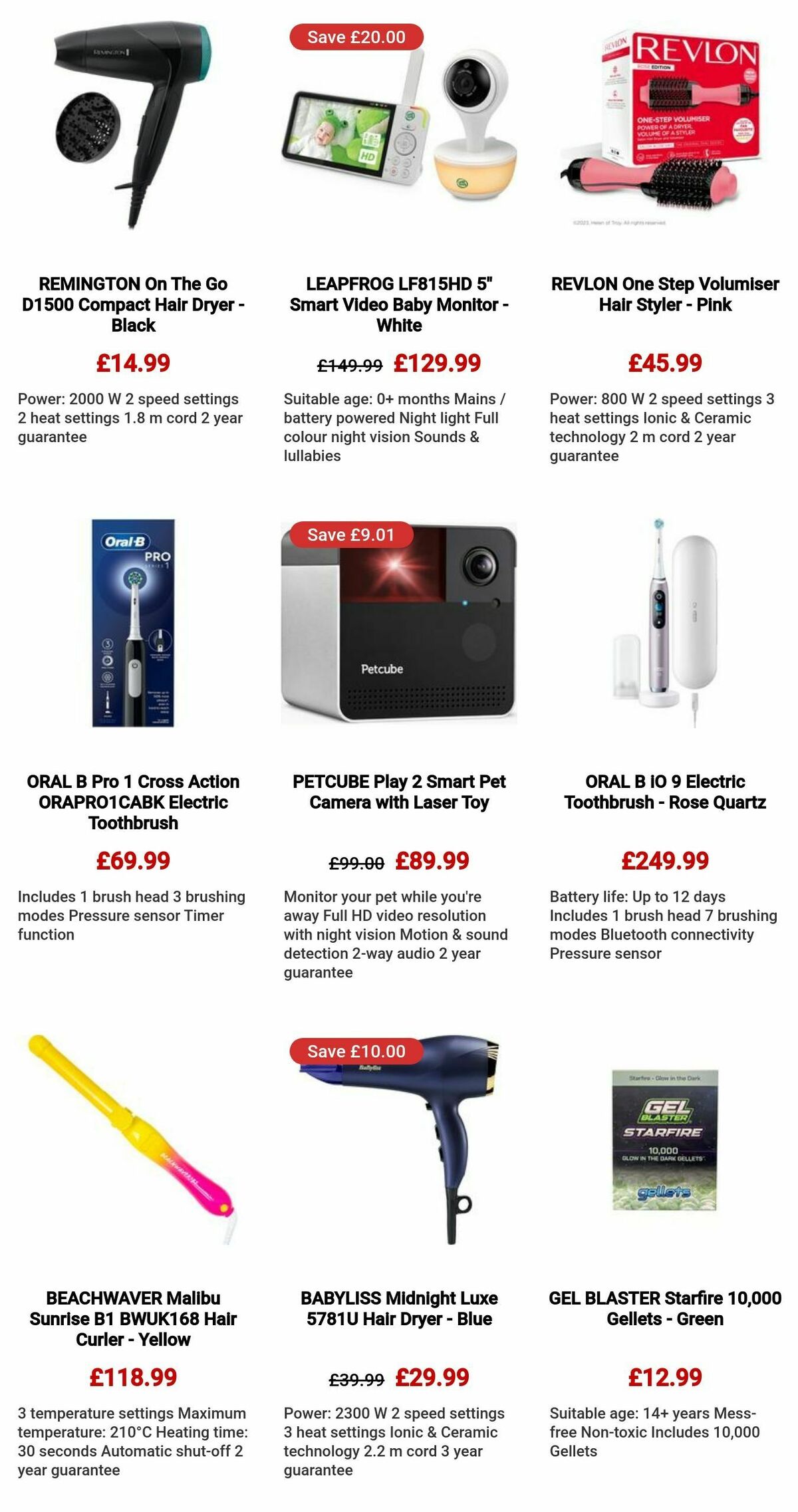 Currys Offers from 10 October