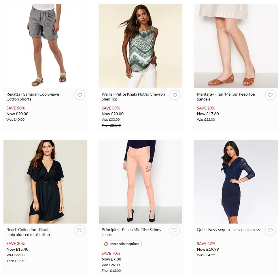 Debenhams Offers from 17 July